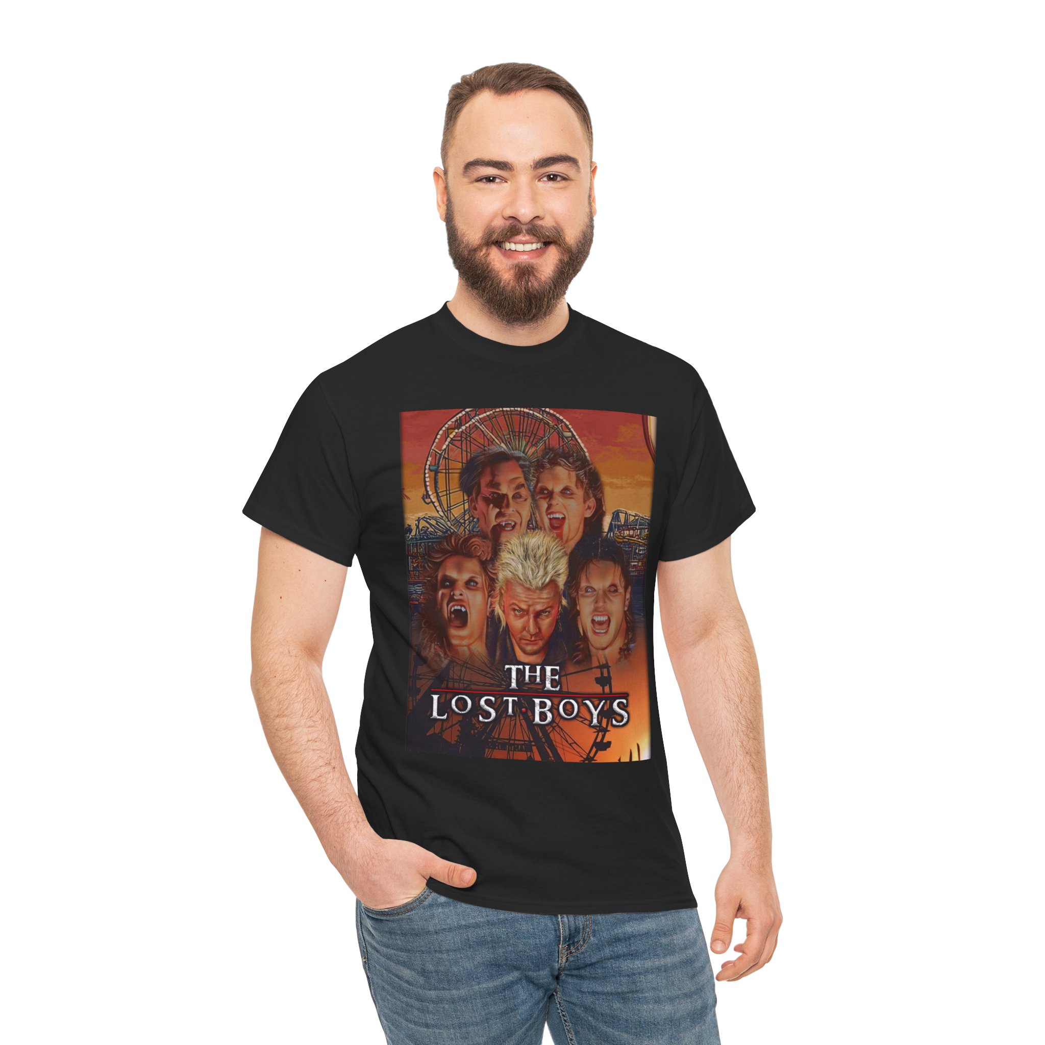 The Lost Boys Graphic Vintage Horror Movie T-Shirt