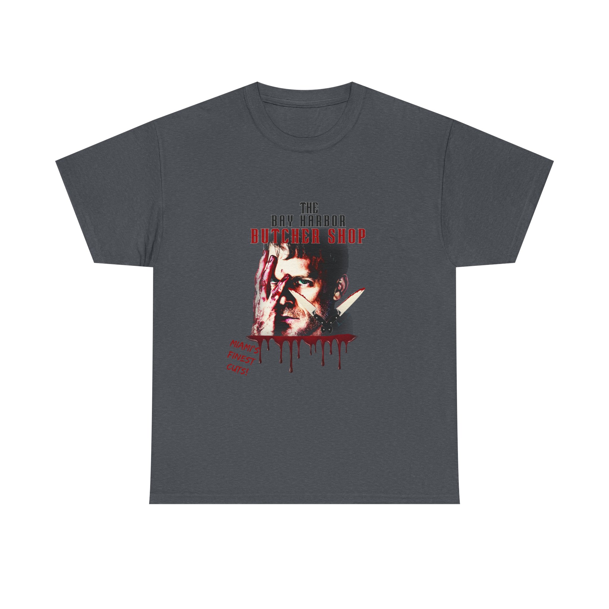 Dexter Morgan Is The Bay Harbor Butcher Horror-Themed Unisex Tee, Spooky Graphic Tee, Perfect for Halloween, Movie Nights, Gift for Horror Fans, Unique Casual Wear - Image 36