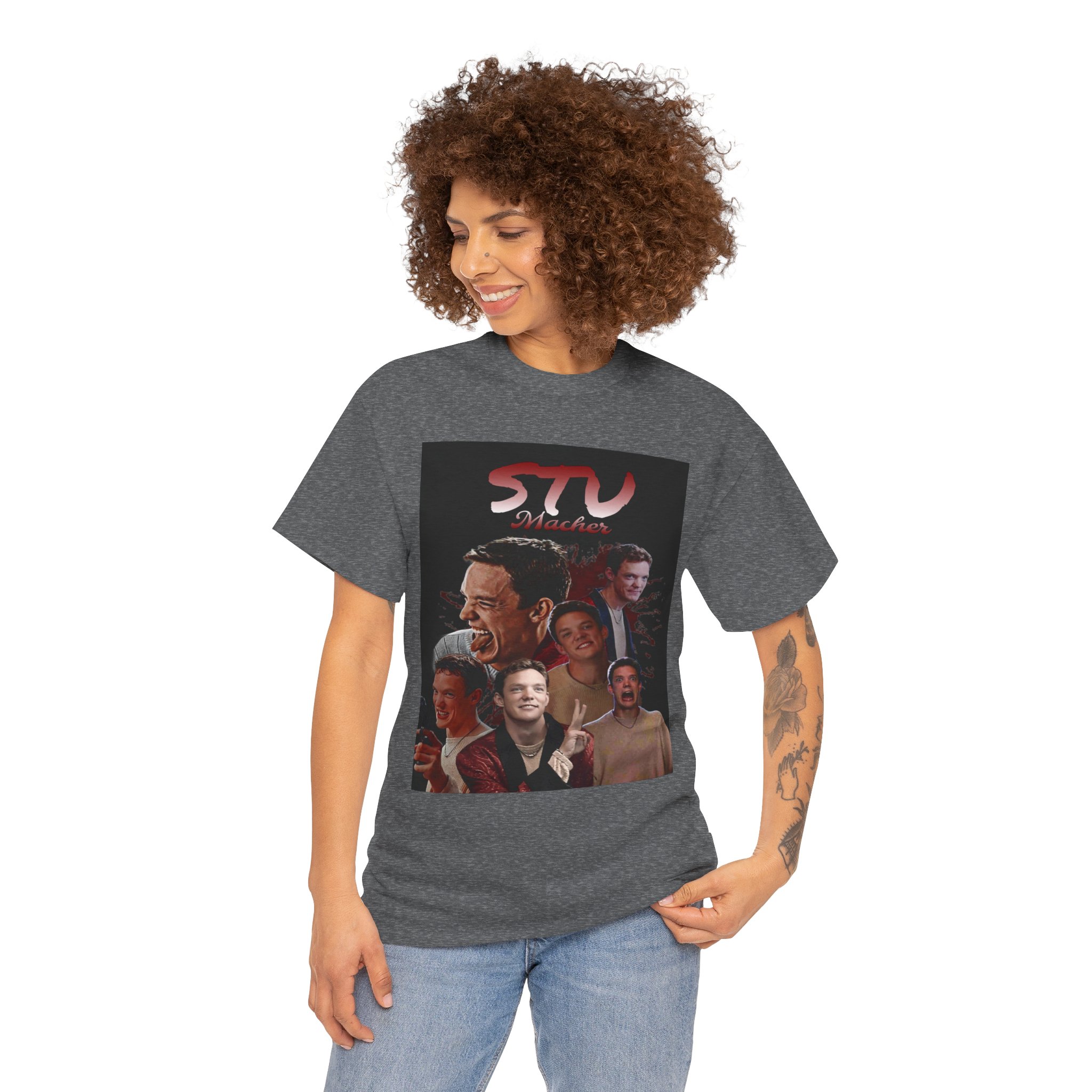 STU Merch Cotton Tee - Retro Vibes, Casual Style, Gift for Fans, Everyday Wear, Unique Graphic Tee - Image 10