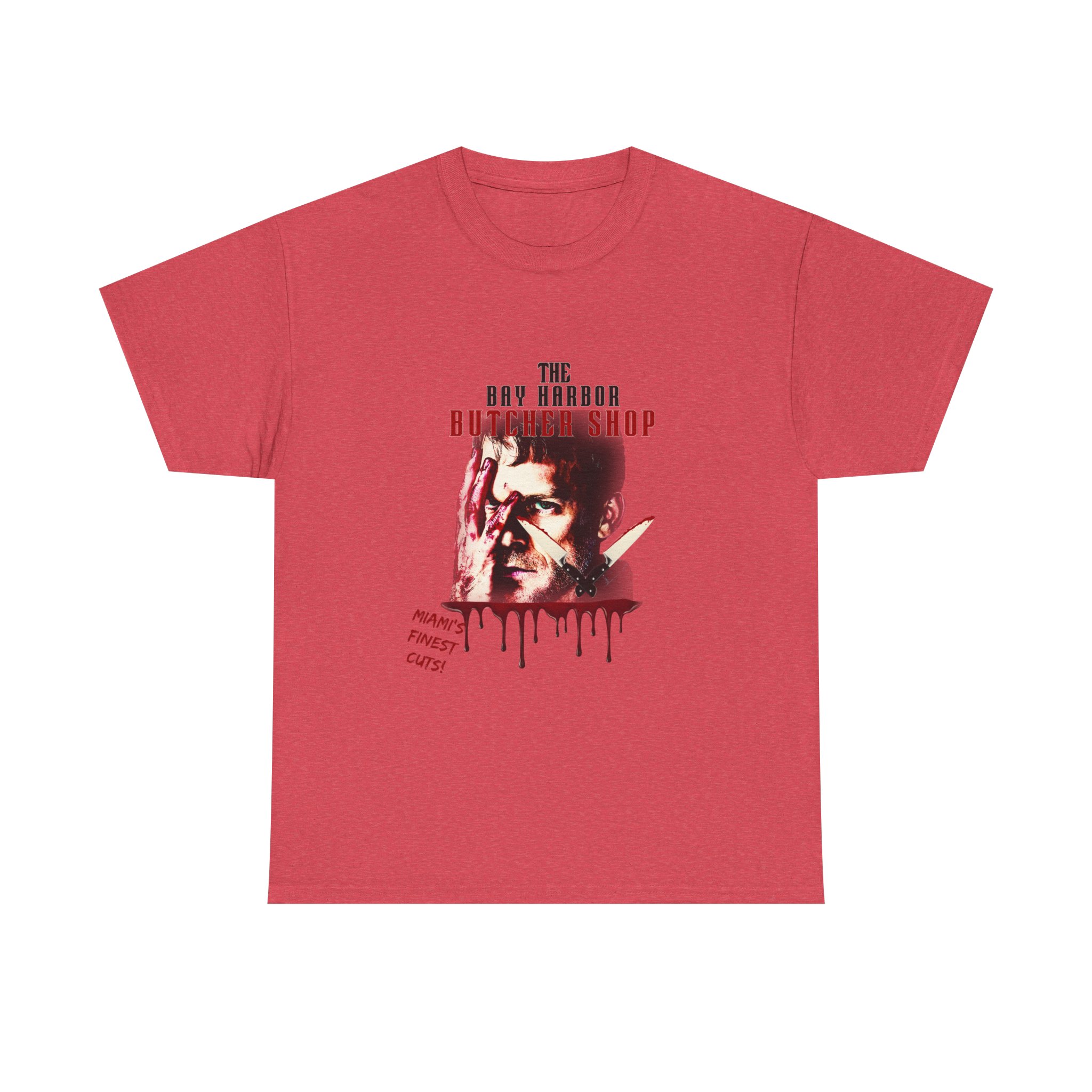 Dexter Morgan Is The Bay Harbor Butcher Horror-Themed Unisex Tee, Spooky Graphic Tee, Perfect for Halloween, Movie Nights, Gift for Horror Fans, Unique Casual Wear - Image 51