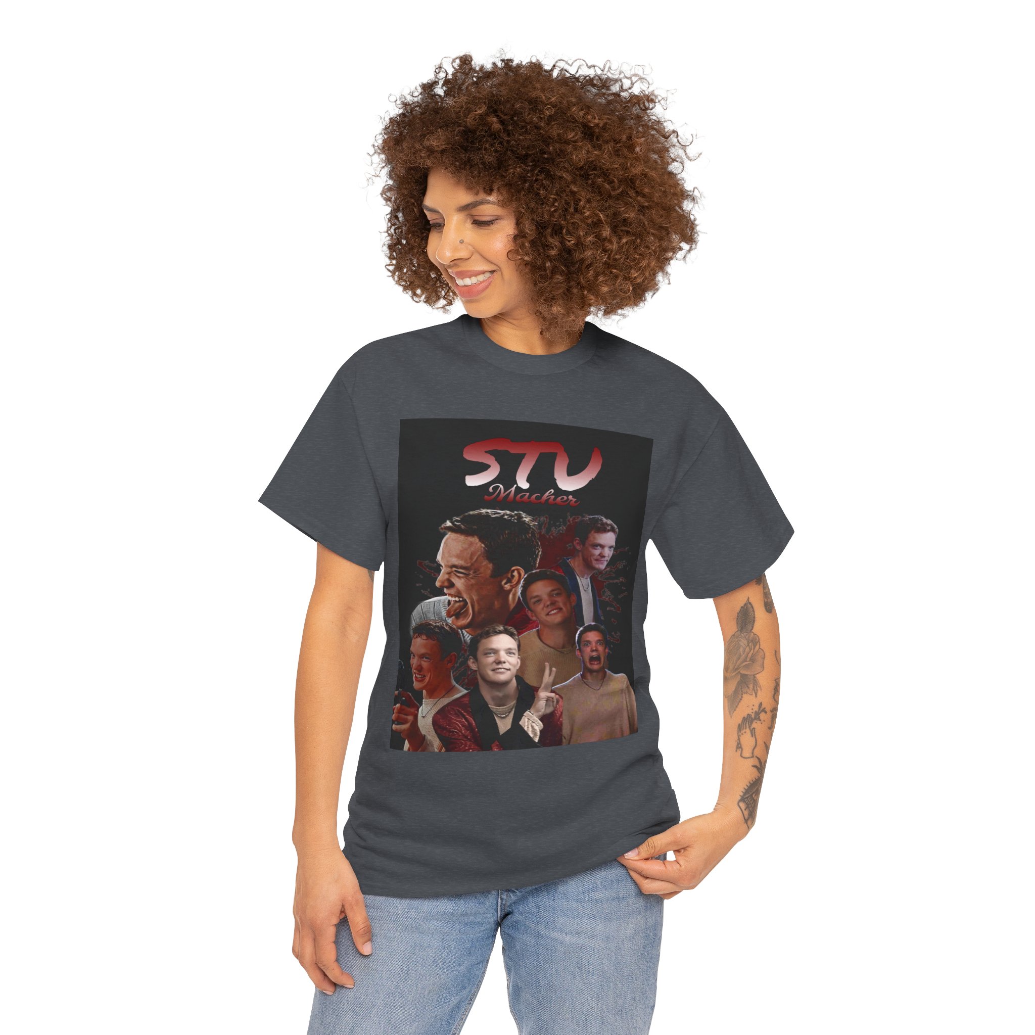 STU Merch Cotton Tee - Retro Vibes, Casual Style, Gift for Fans, Everyday Wear, Unique Graphic Tee - Image 15