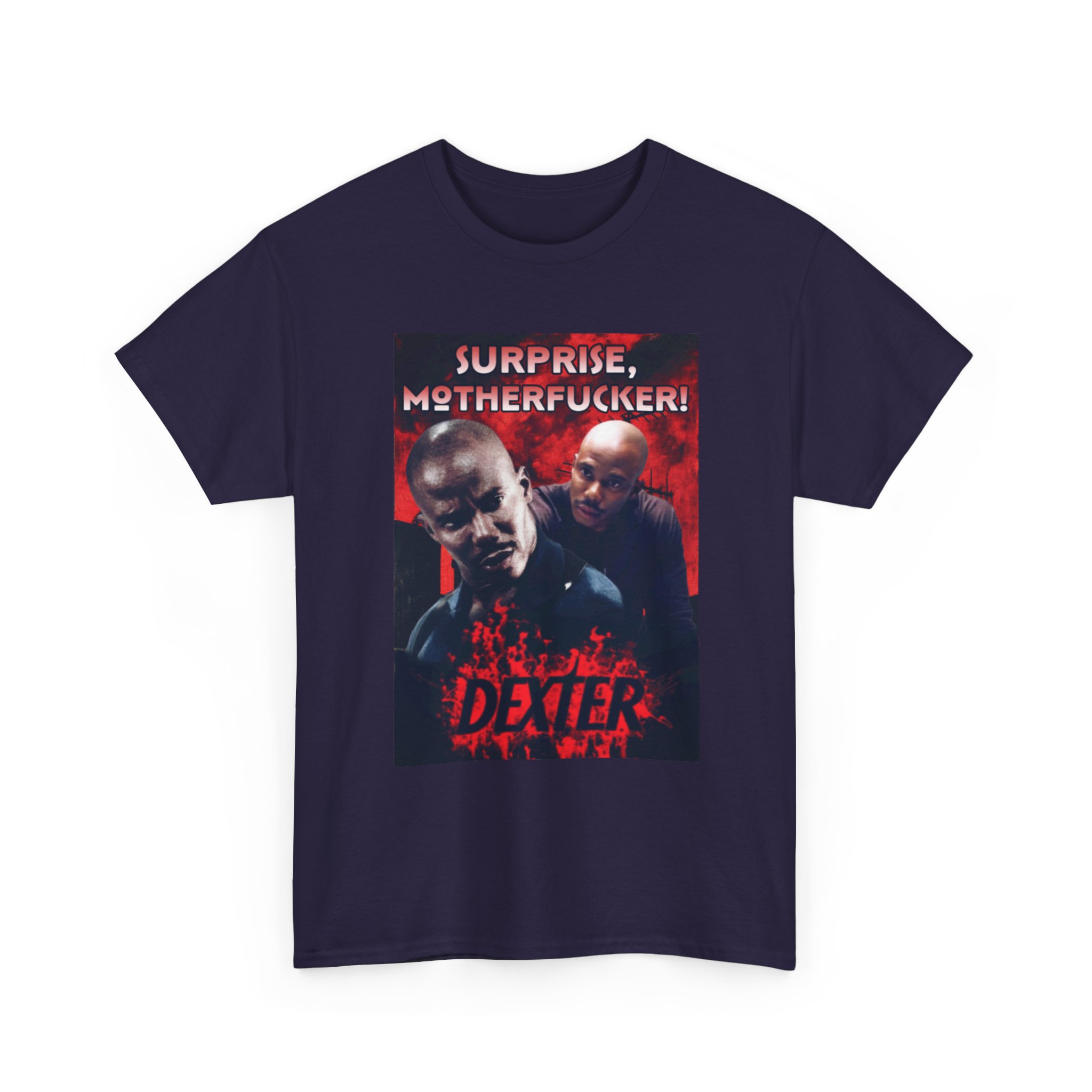 Dexter James Doakes Surprise Mother F@$ker Unisex Heavy Cotton Tee, Graphic Tee, Casual Wear, Gift for Fans, Halloween Costume, TV Show Merchandise - Image 13