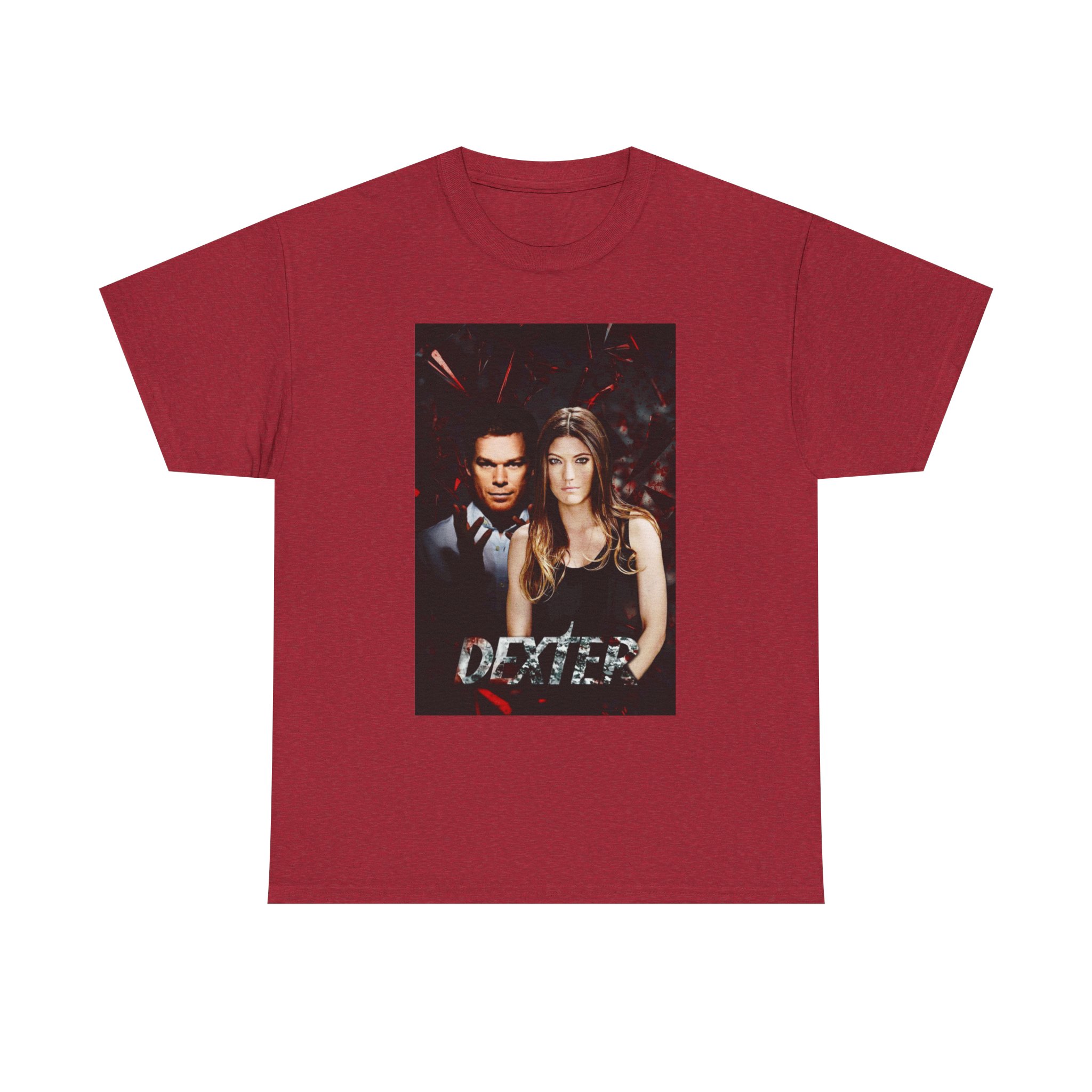 Mysterious Dexter Morgan and Debra Morgan Vibe Tee, Unisex Heavy Cotton Tee, Graphic Tee for Fans, Perfect for Casual Outfits, Gift for Occasions - Image 26