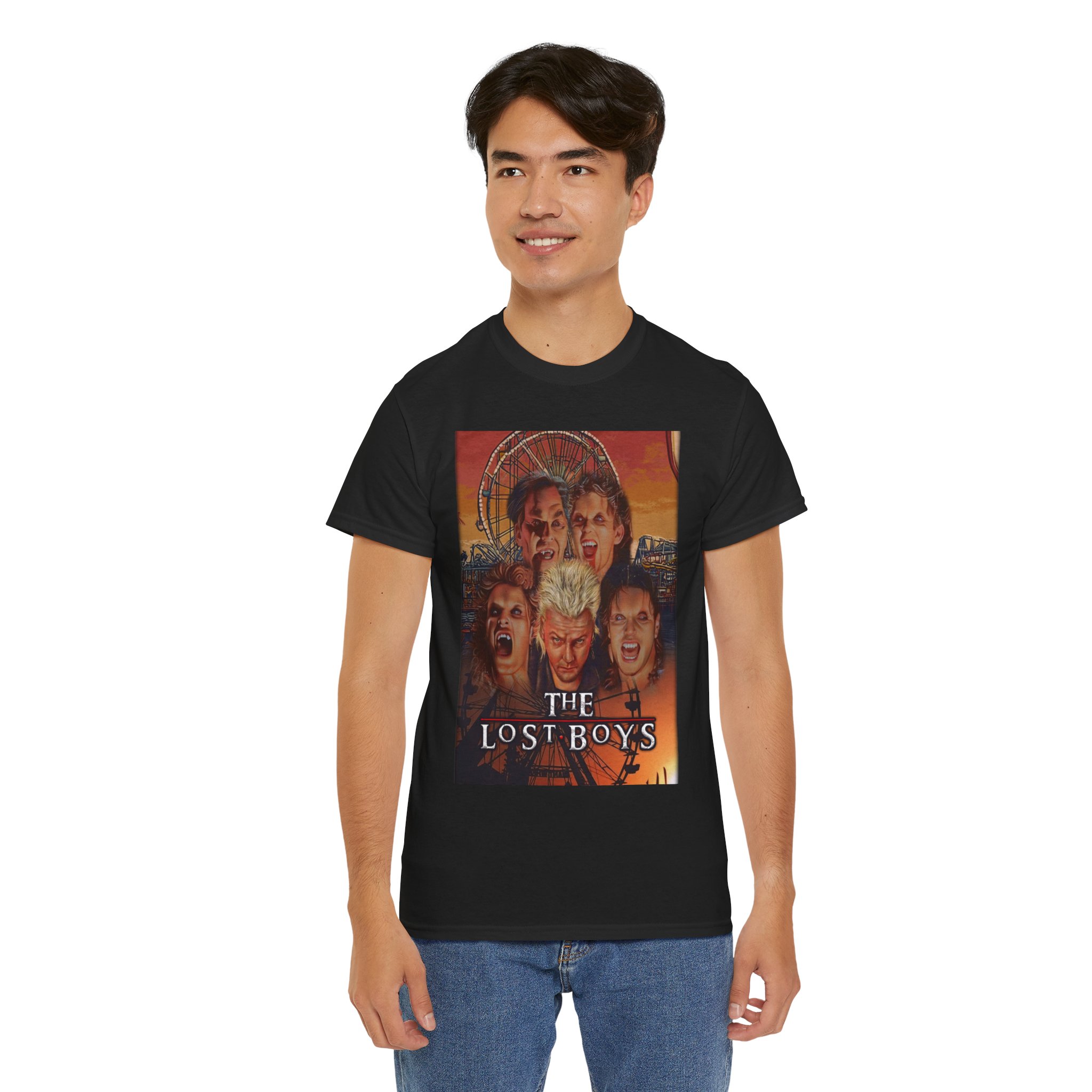 The Lost Boys Graphic Vintage Horror Movie T-Shirt - Image 9