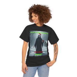 What's Your Favorite Holiday Movie? Ghost Face Scream T-Shirt