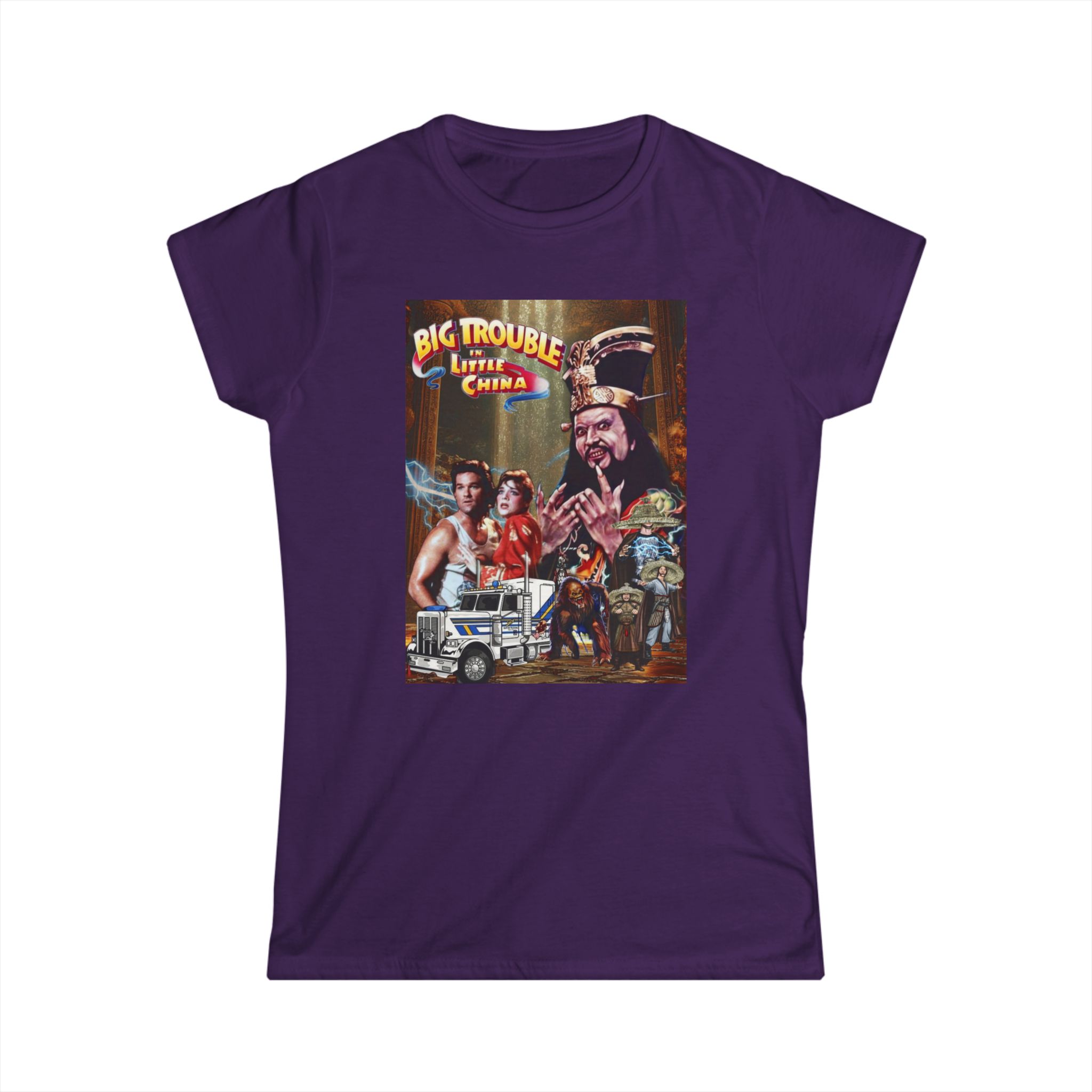 Vintage Big Trouble in Little China Retro Movie Shirt - Image 19