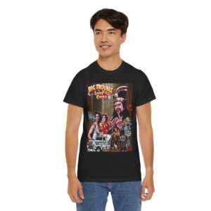 Big Trouble in Little China Retro Movie T‑Shirt — Vintage 80s Cult Classic Graphic Tee