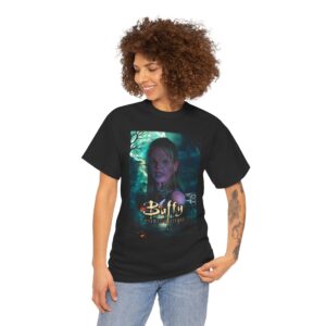 Sarah Michelle Geller Buffy The Vampire Slayer Poster Tee — Retro Buffy Graphic T‑Shirt