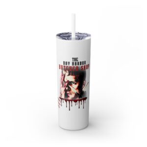 Skinny Tumbler — The Bay Harbor Butcher Shop 20oz Straw Tumbler (Dexter)