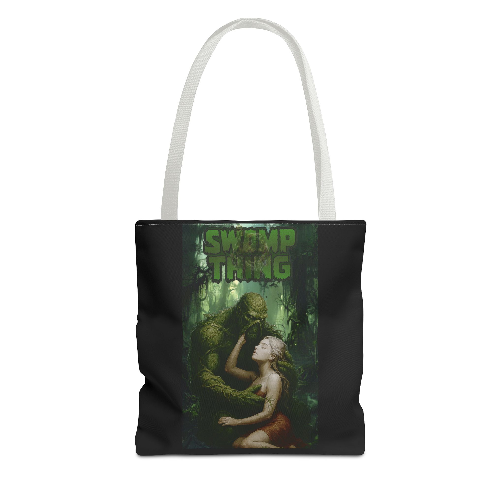 Swamp Thing Graphic Tote Bag — Retro Monster Horror Art - Image 17