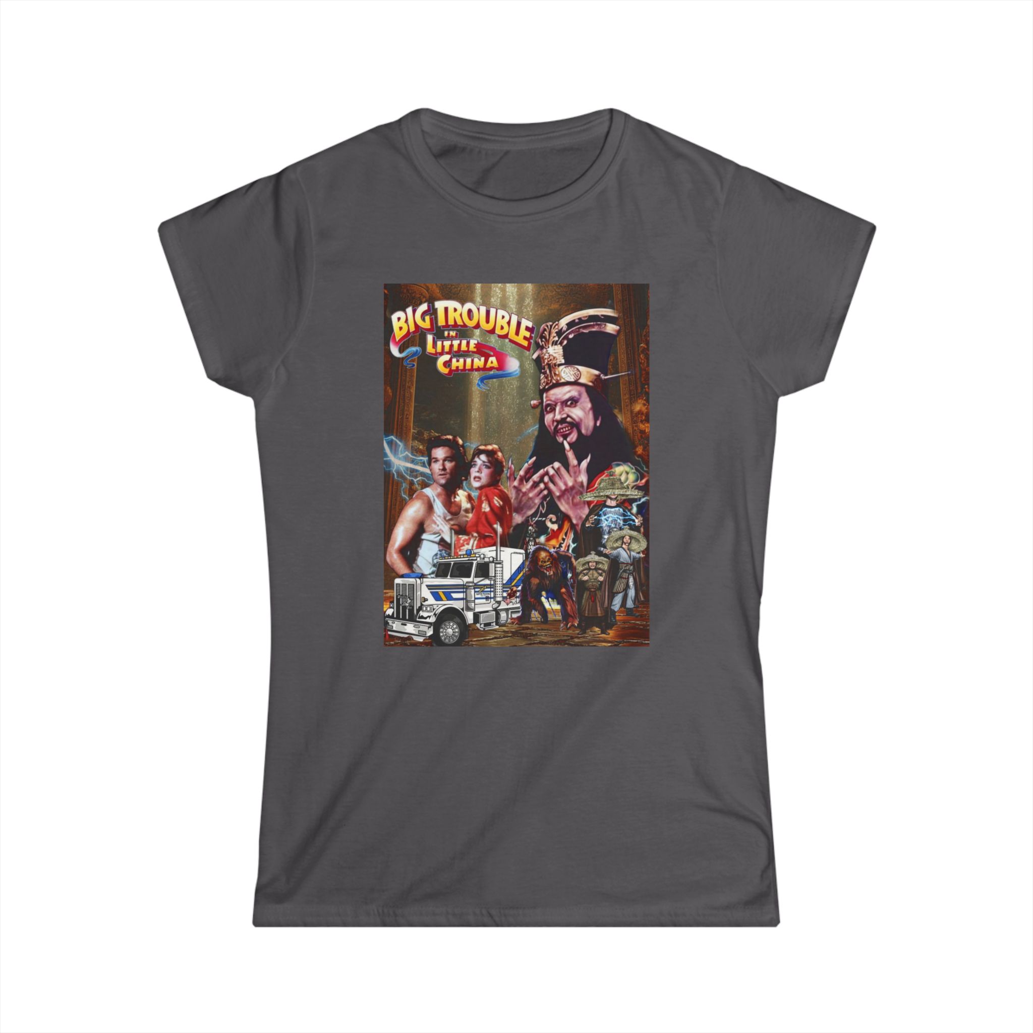 Vintage Big Trouble in Little China Retro Movie Shirt - Image 10