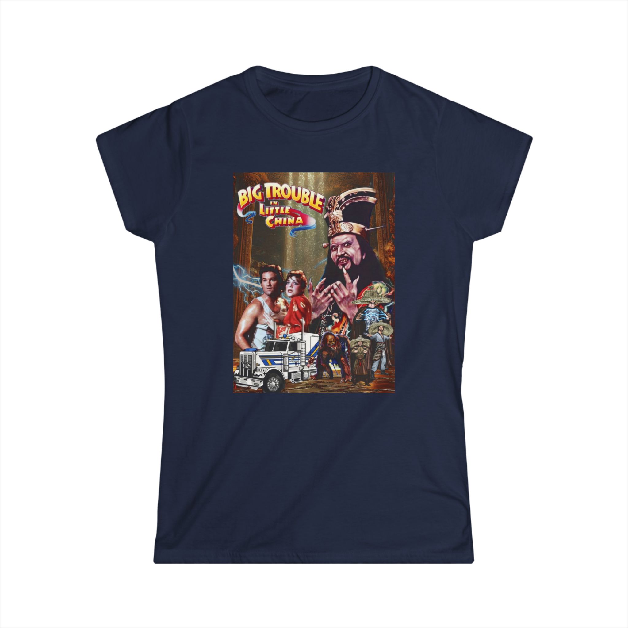 Vintage Big Trouble in Little China Retro Movie Shirt - Image 16