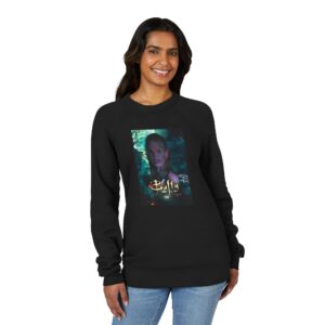 Sarah Michelle Gellar Retro Vampire TV Poster Sweatshirt