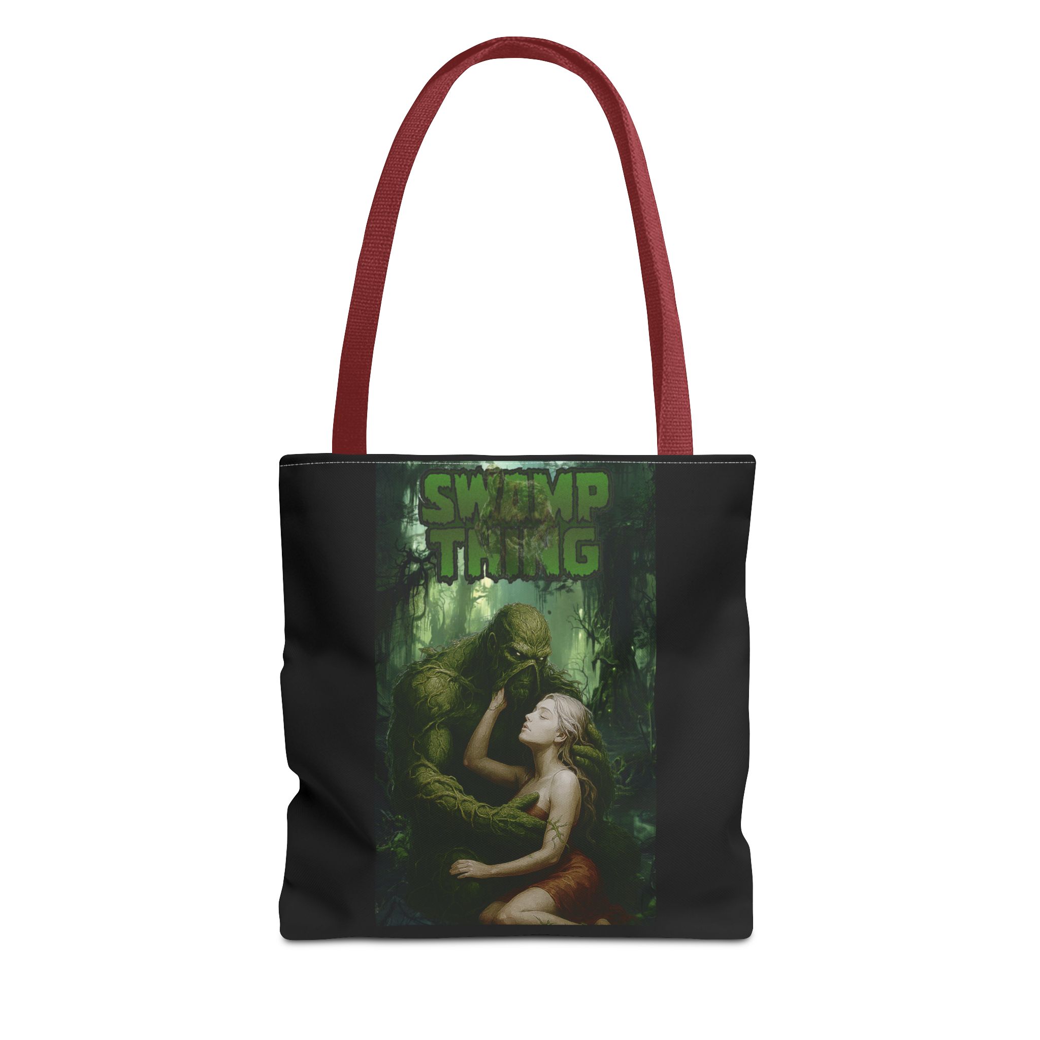 Swamp Thing Graphic Tote Bag — Retro Monster Horror Art - Image 9