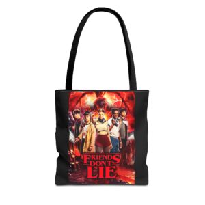 Stranger Things "Friends Don't Lie" Tote Bag