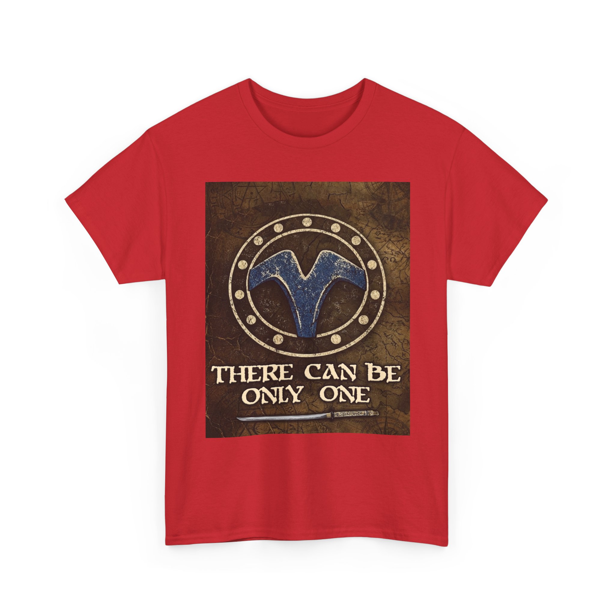 There Can Be Only One Shirt — Retro Highlander Tribute Tee - Image 147