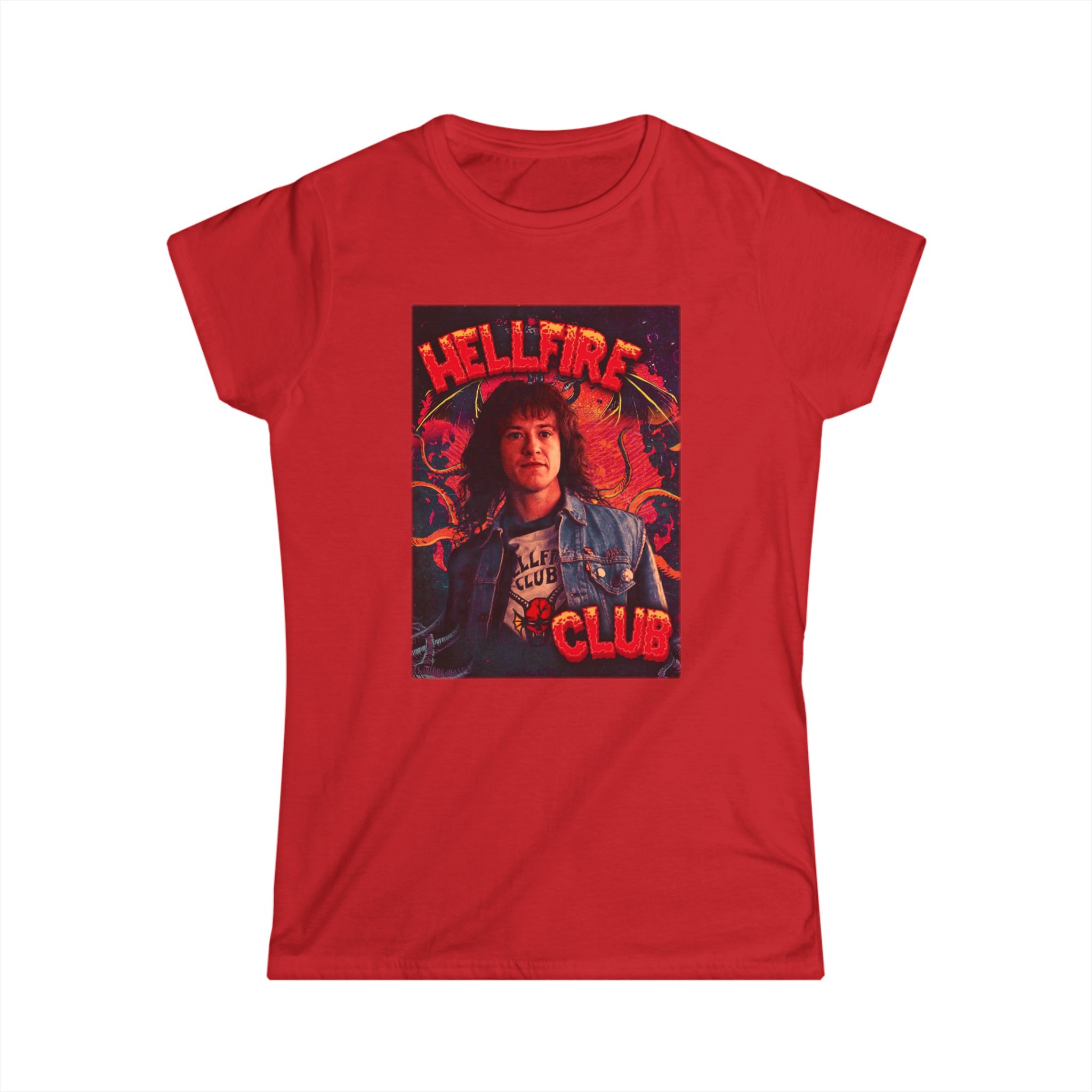 Hellfire Club Tee - Retro Stranger-Inspired Women's Graphic Shirt - Image 31