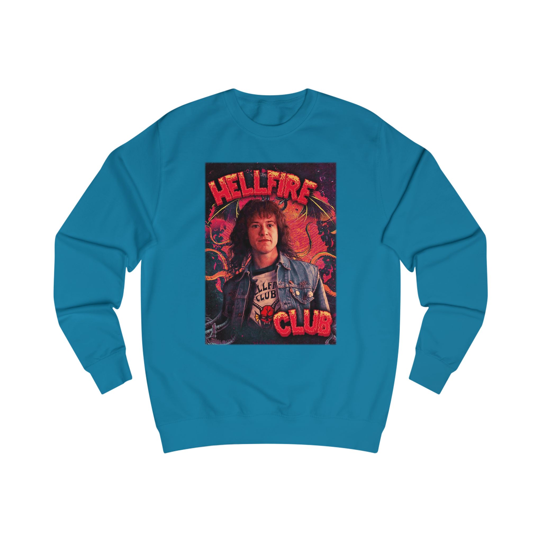 Hellfire Club Sweatshirt — Stranger Things Retro Graphic Pullover - Image 11