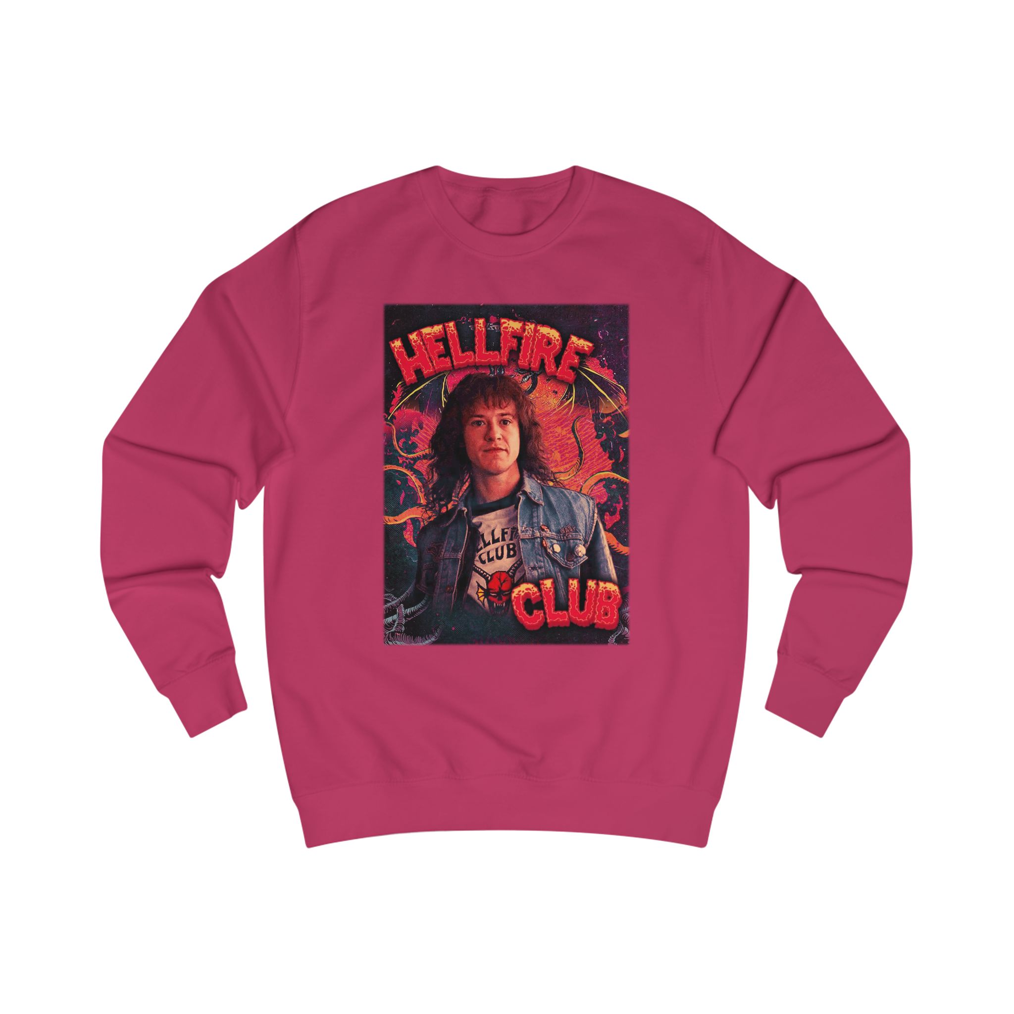 Hellfire Club Sweatshirt — Stranger Things Retro Graphic Pullover - Image 17