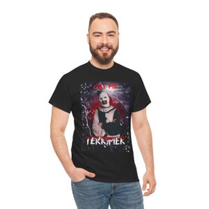 Terrifier Art The Clown Horror T-Shirt — Call Me Terrifier Fan Tee