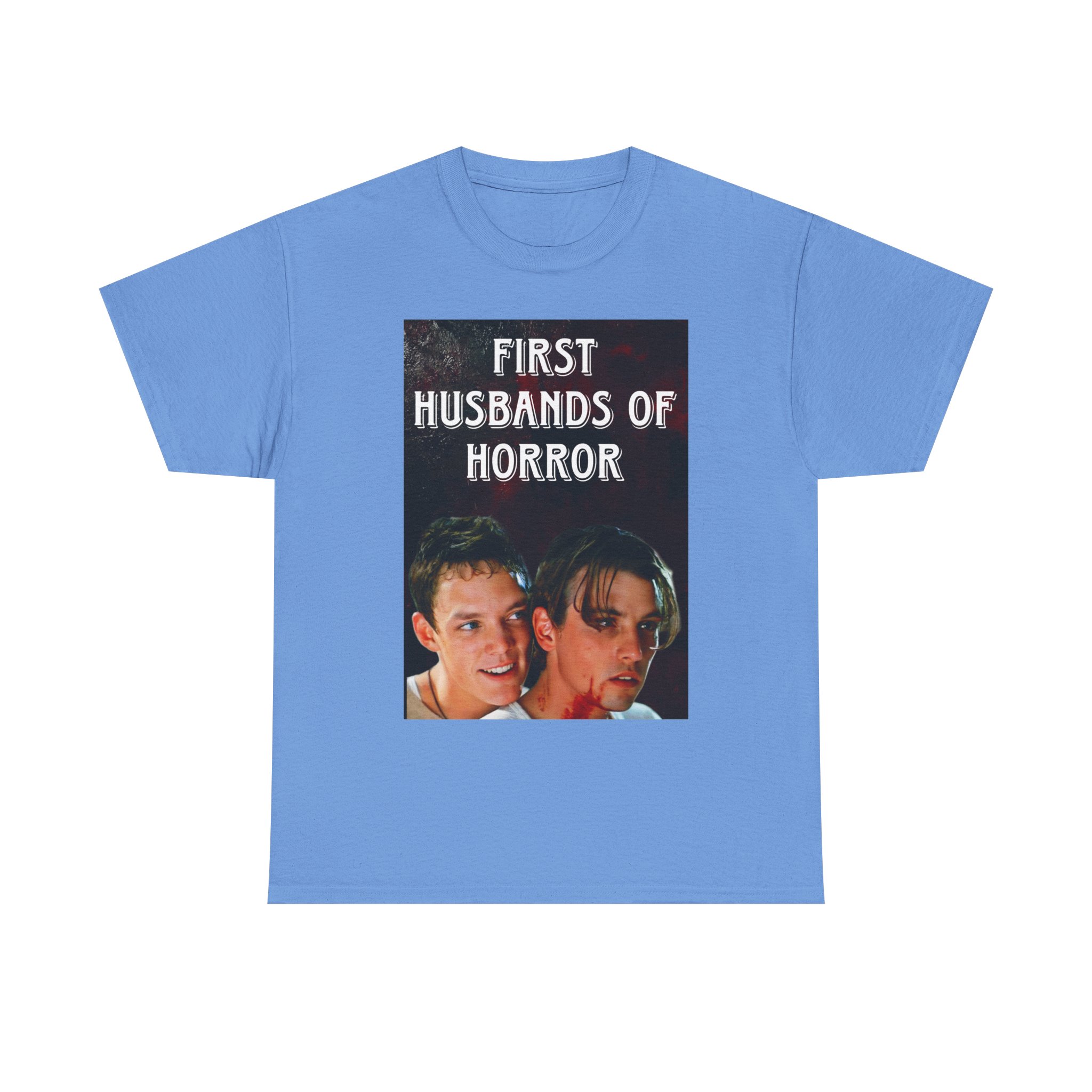 First Husbands of Horror — Scream 1996 Stu Macher & Billy Loomis Tee - Image 51