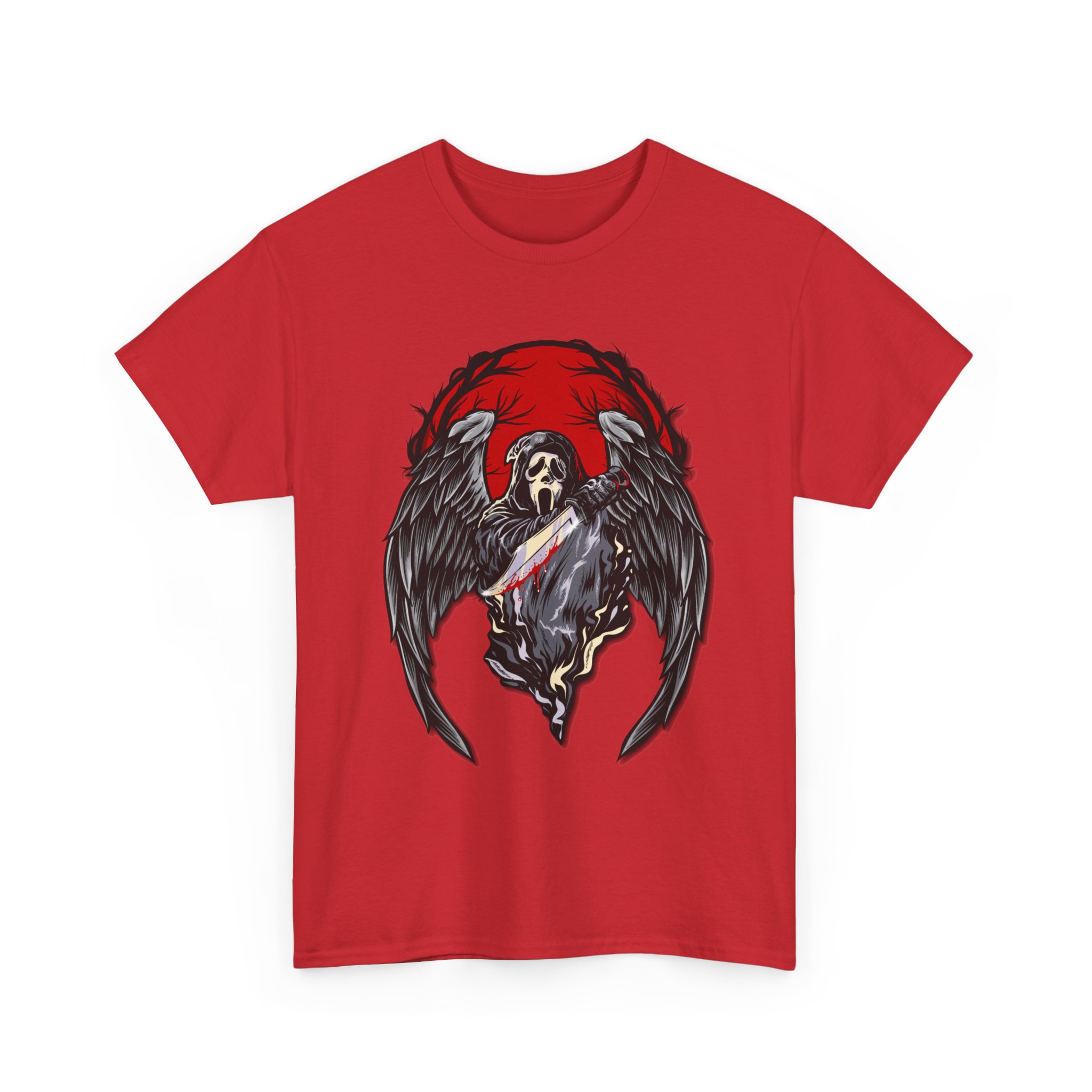 Ghostface 'Scream' Horror T-Shirt — Angel of Death - Image 102
