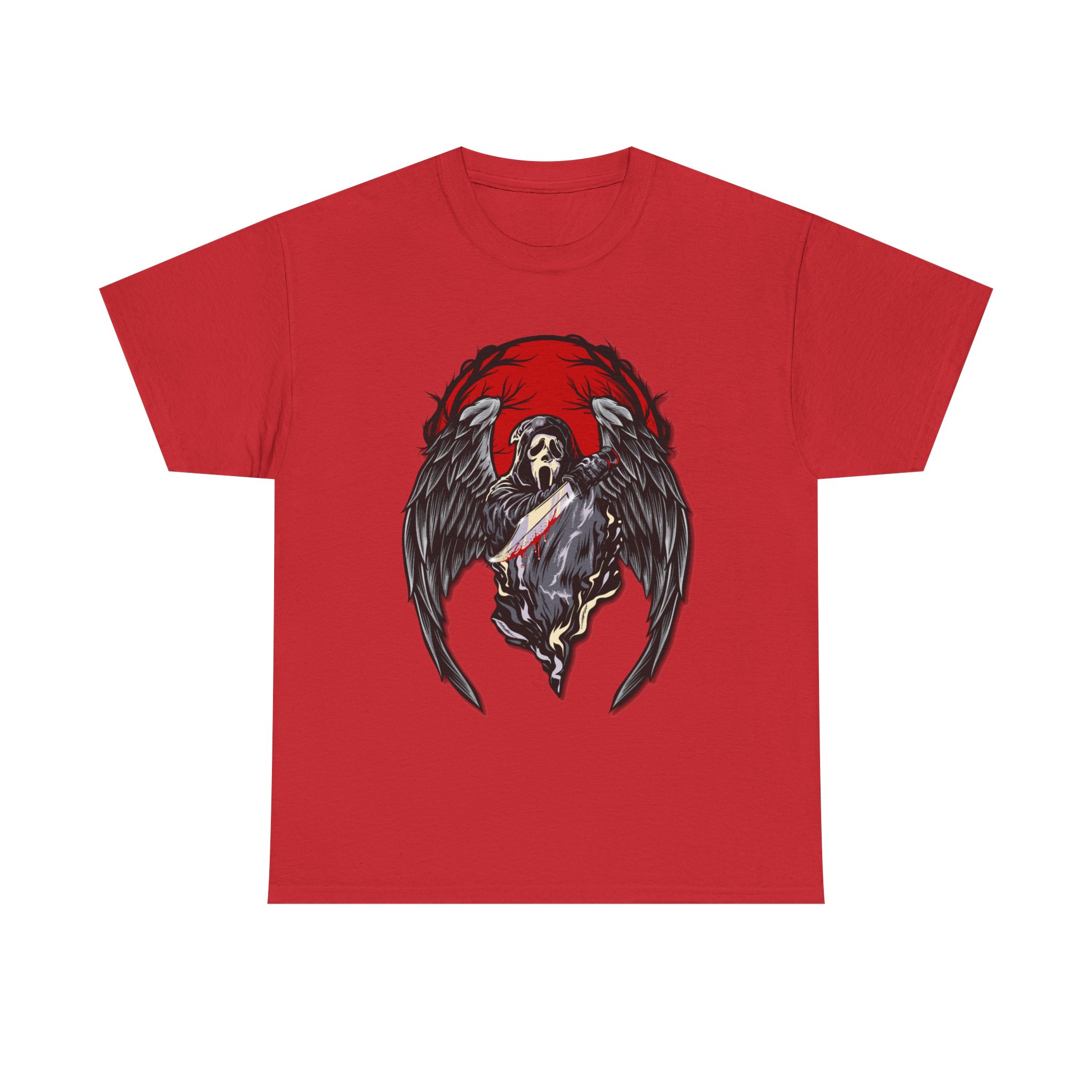 Ghostface 'Scream' Horror T-Shirt — Angel of Death - Image 100