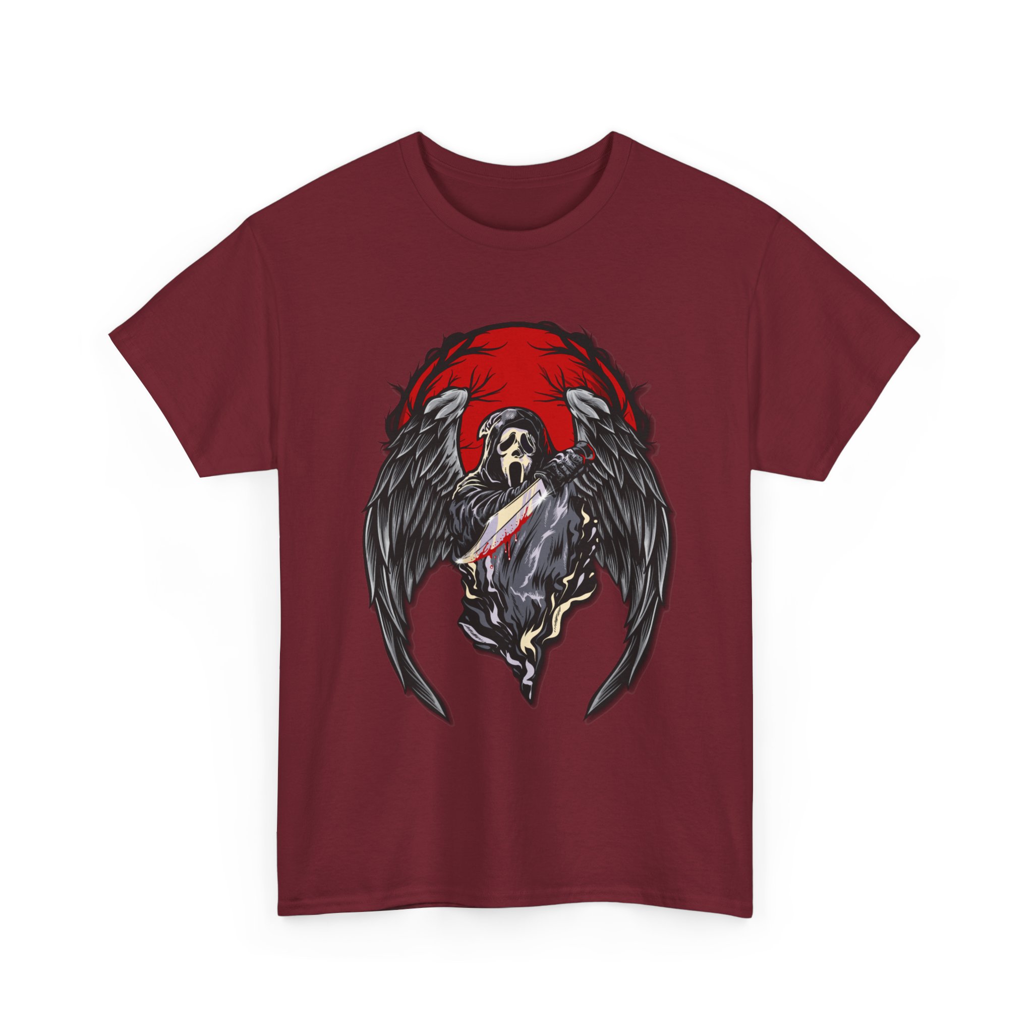 Ghostface 'Scream' Horror T-Shirt — Angel of Death - Image 135