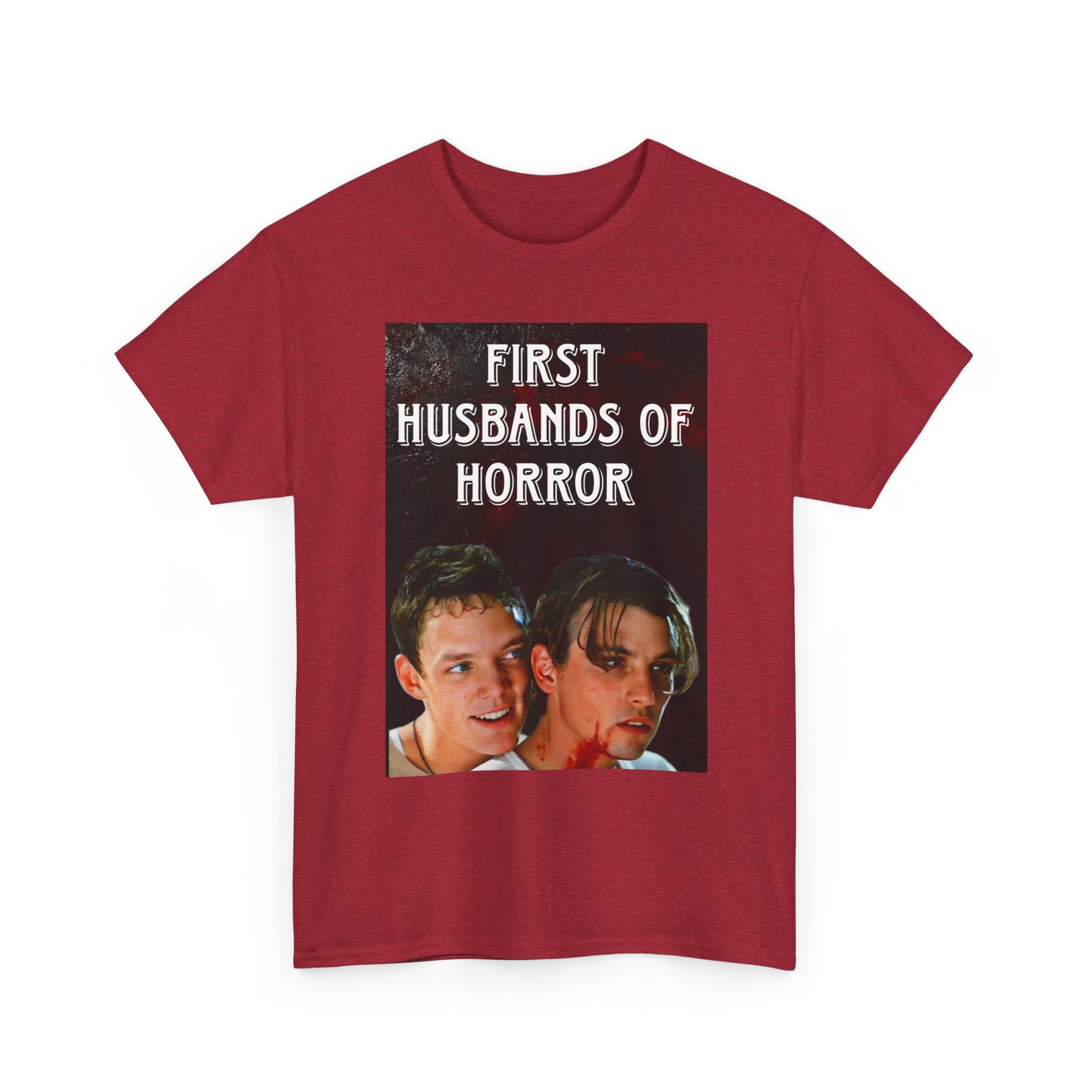 First Husbands of Horror — Scream 1996 Stu Macher & Billy Loomis Tee - Image 103