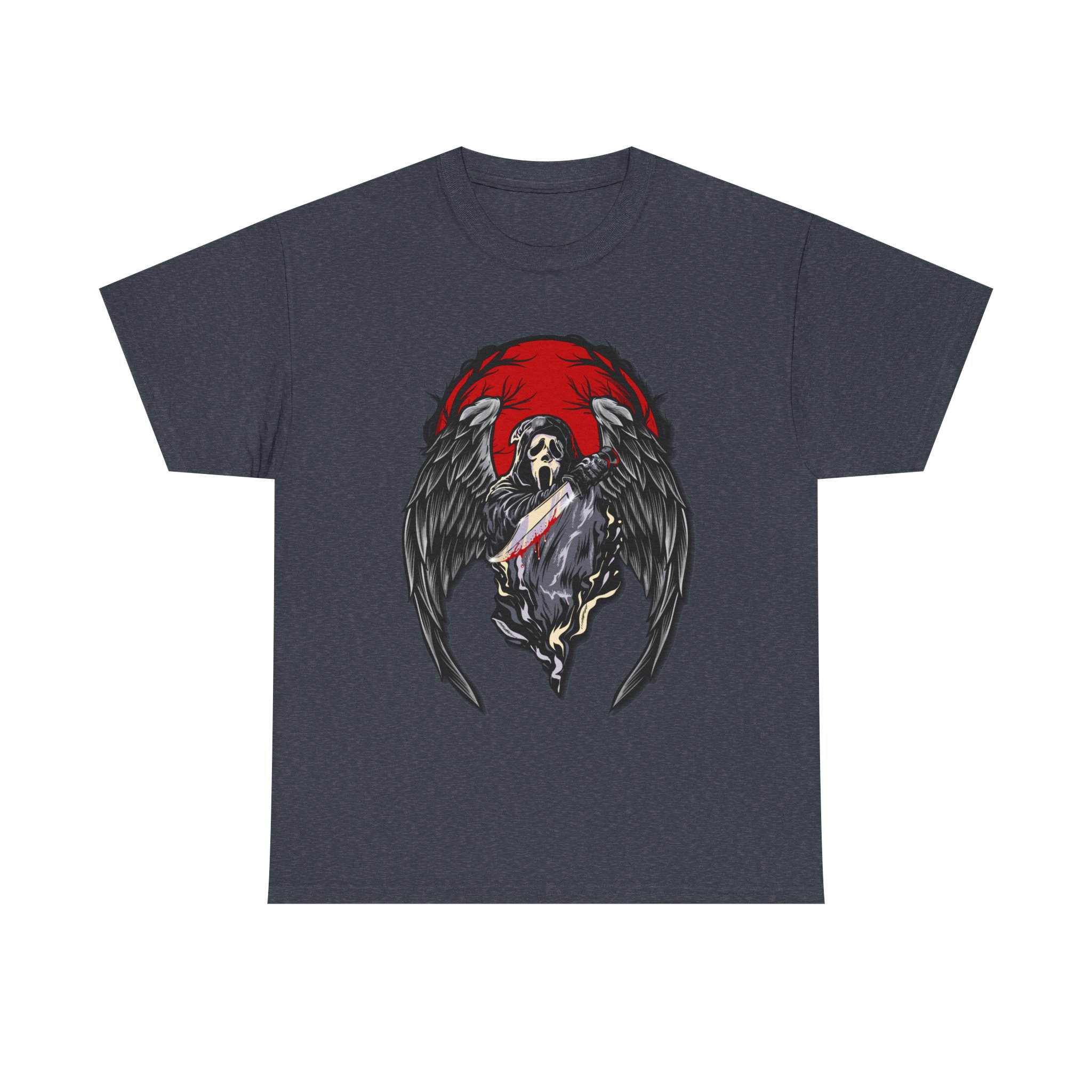 Ghostface 'Scream' Horror T-Shirt — Angel of Death - Image 67