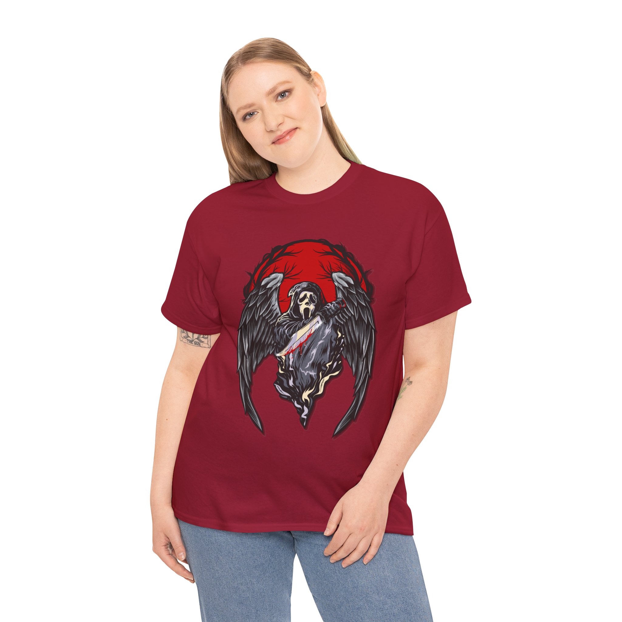 Ghostface 'Scream' Horror T-Shirt — Angel of Death - Image 127