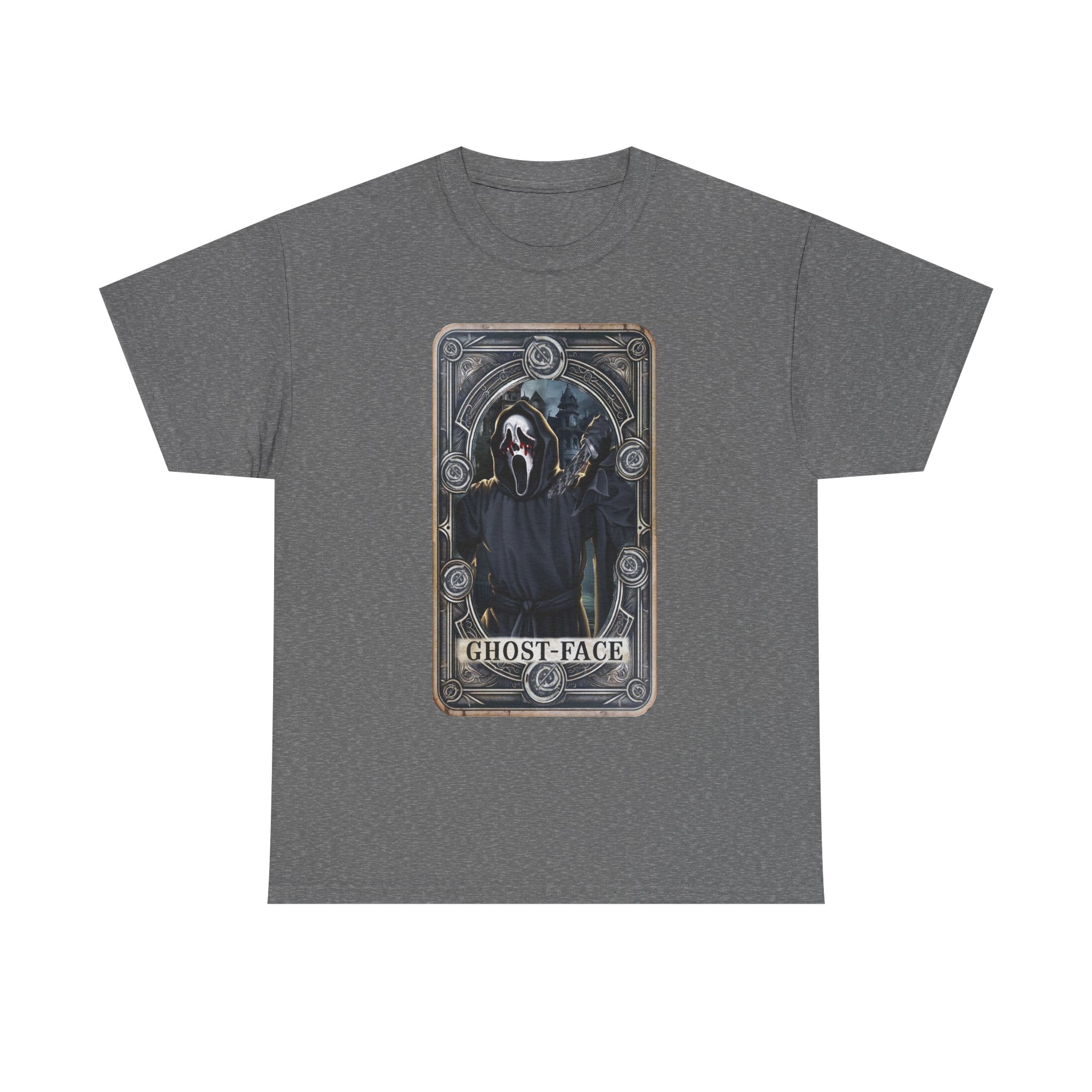 Tarot Horror Tee — Ghostface Scream Tarot Card Graphic Shirt - Image 78