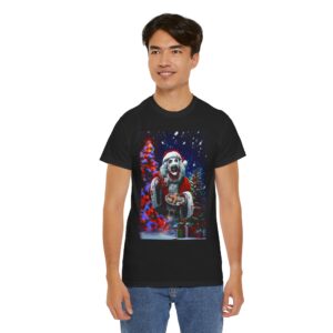 Terrifier Art the Clown Christmas T-Shirt