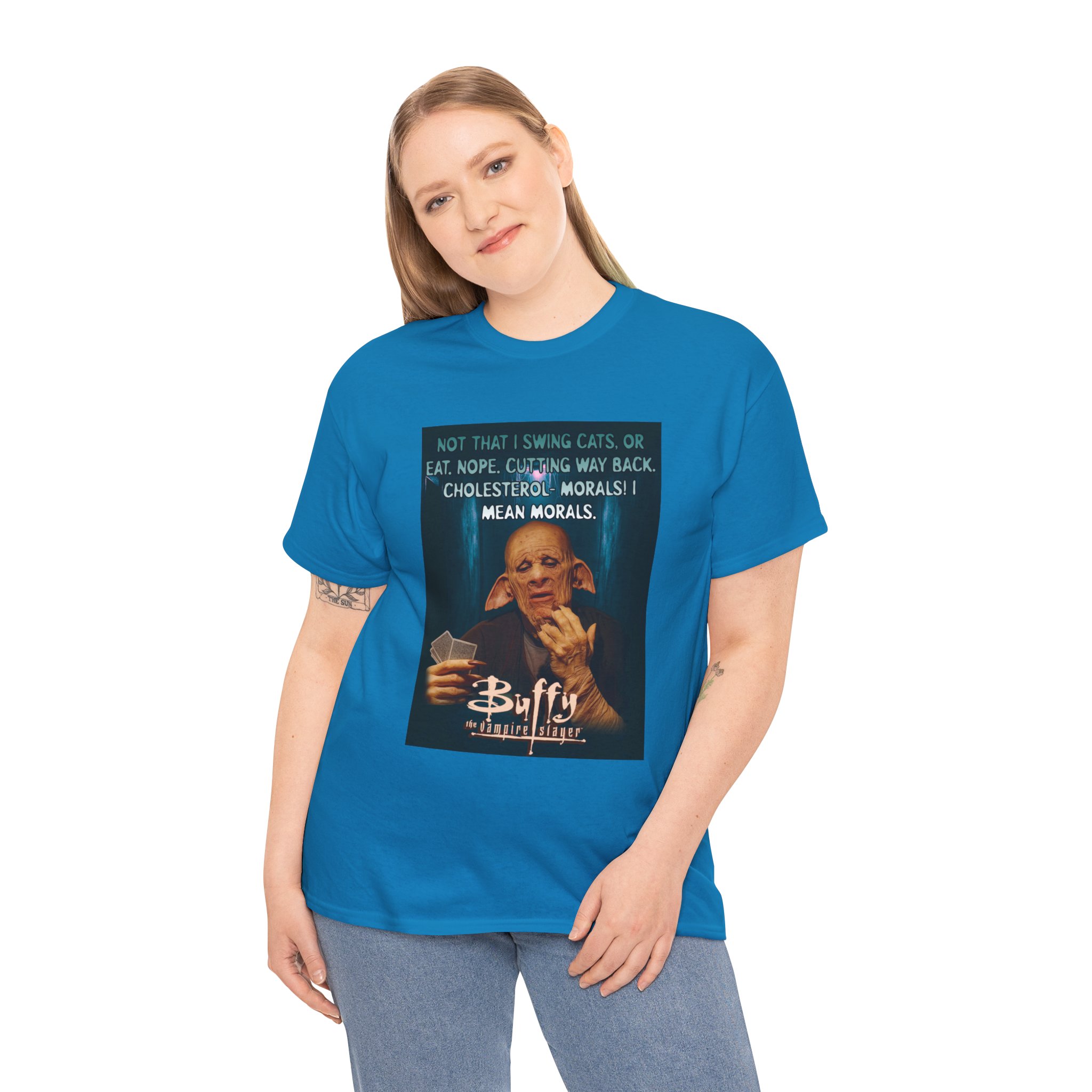 Buffy the Vampire Slayer Clem Quote Graphic Tee - Image 158