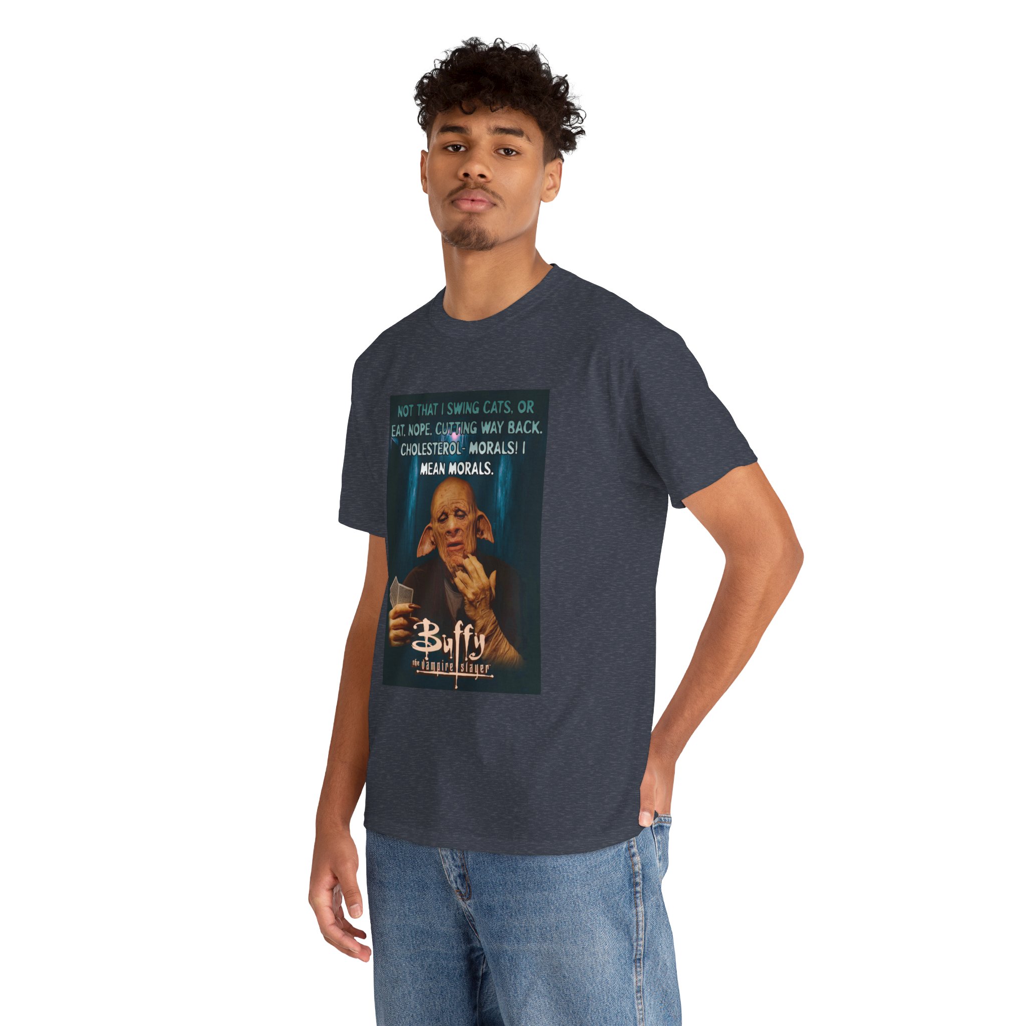 Buffy the Vampire Slayer Clem Quote Graphic Tee - Image 217
