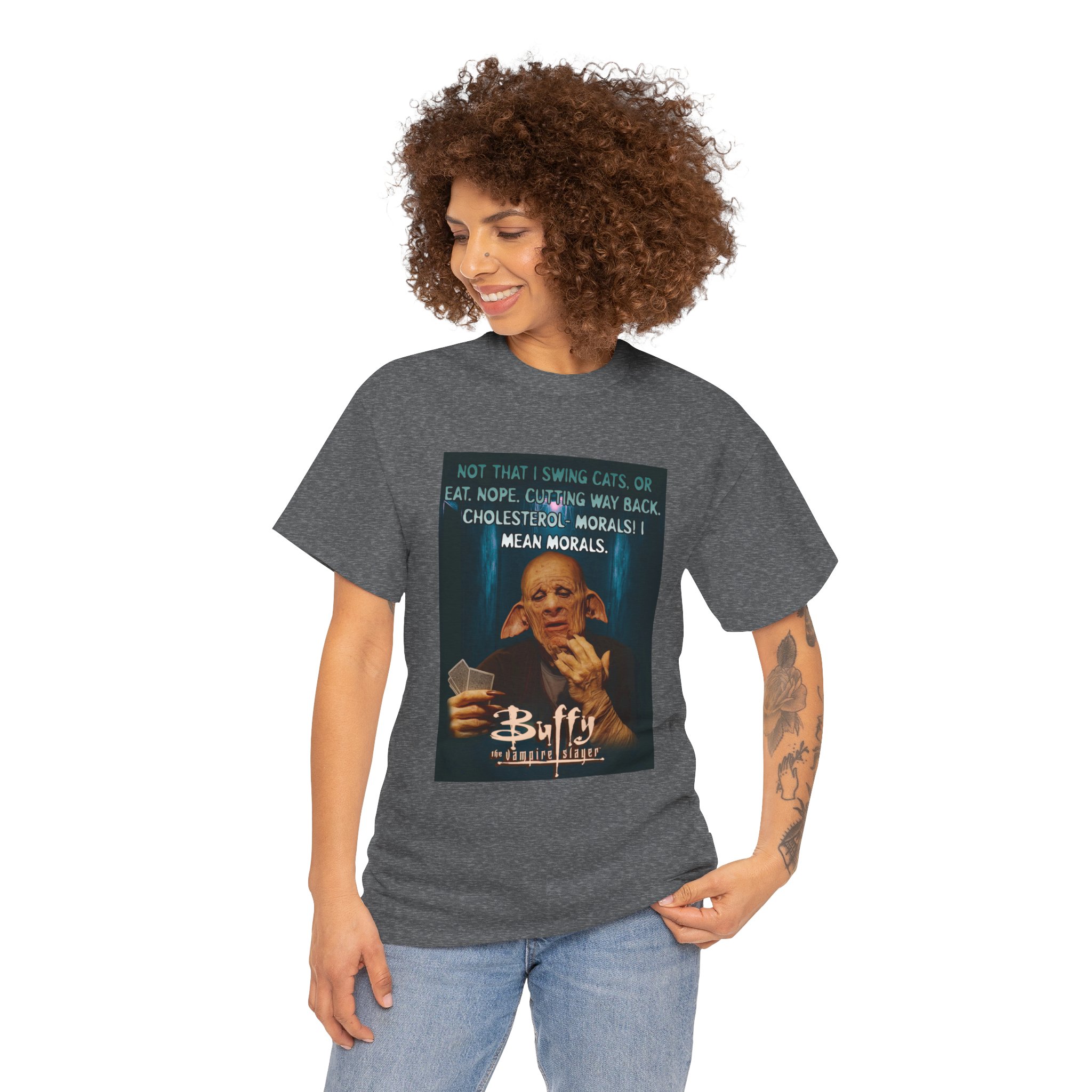 Buffy the Vampire Slayer Clem Quote Graphic Tee - Image 81
