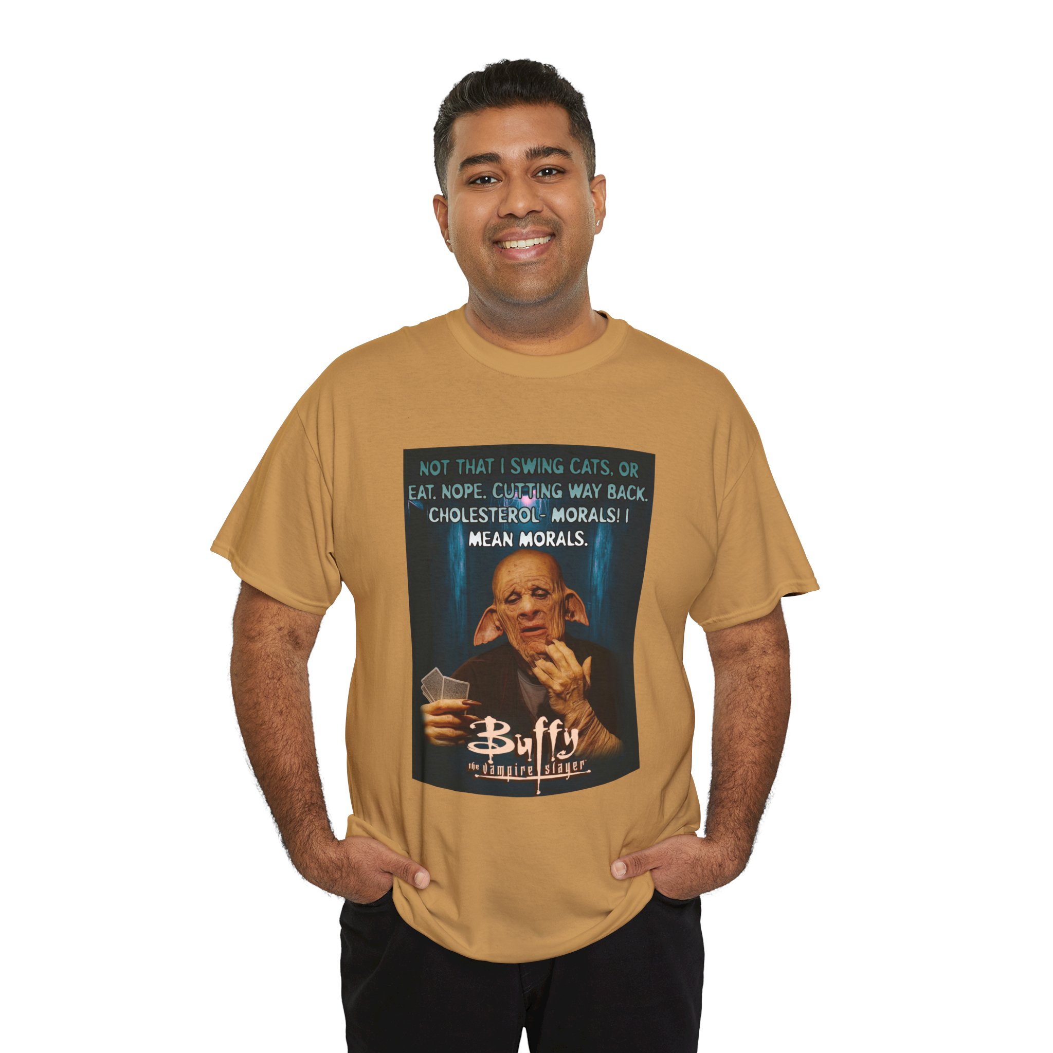 Buffy the Vampire Slayer Clem Quote Graphic Tee - Image 68