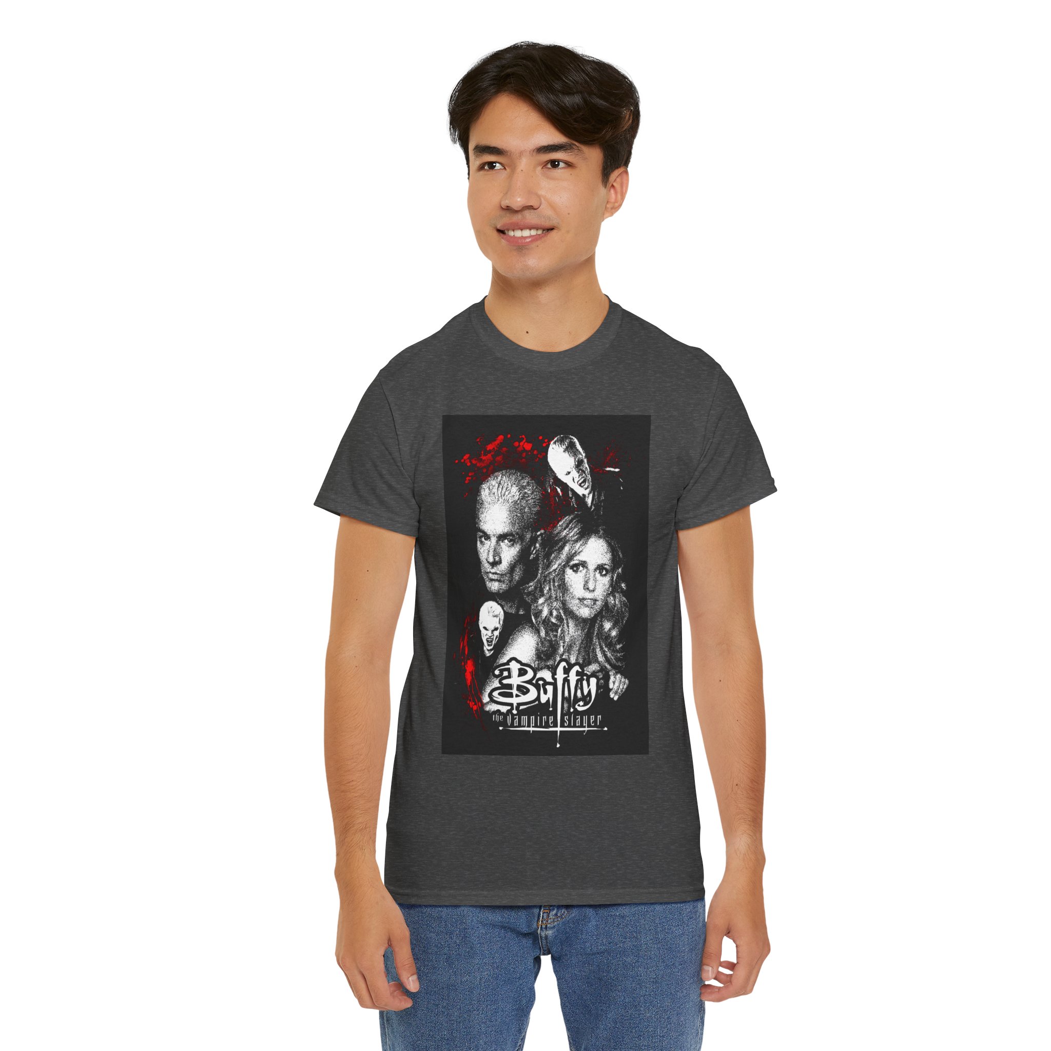 Buffy the Vampire Slayer Tee — Retro Buffy & Spike Graphic T‑Shirt - Image 68