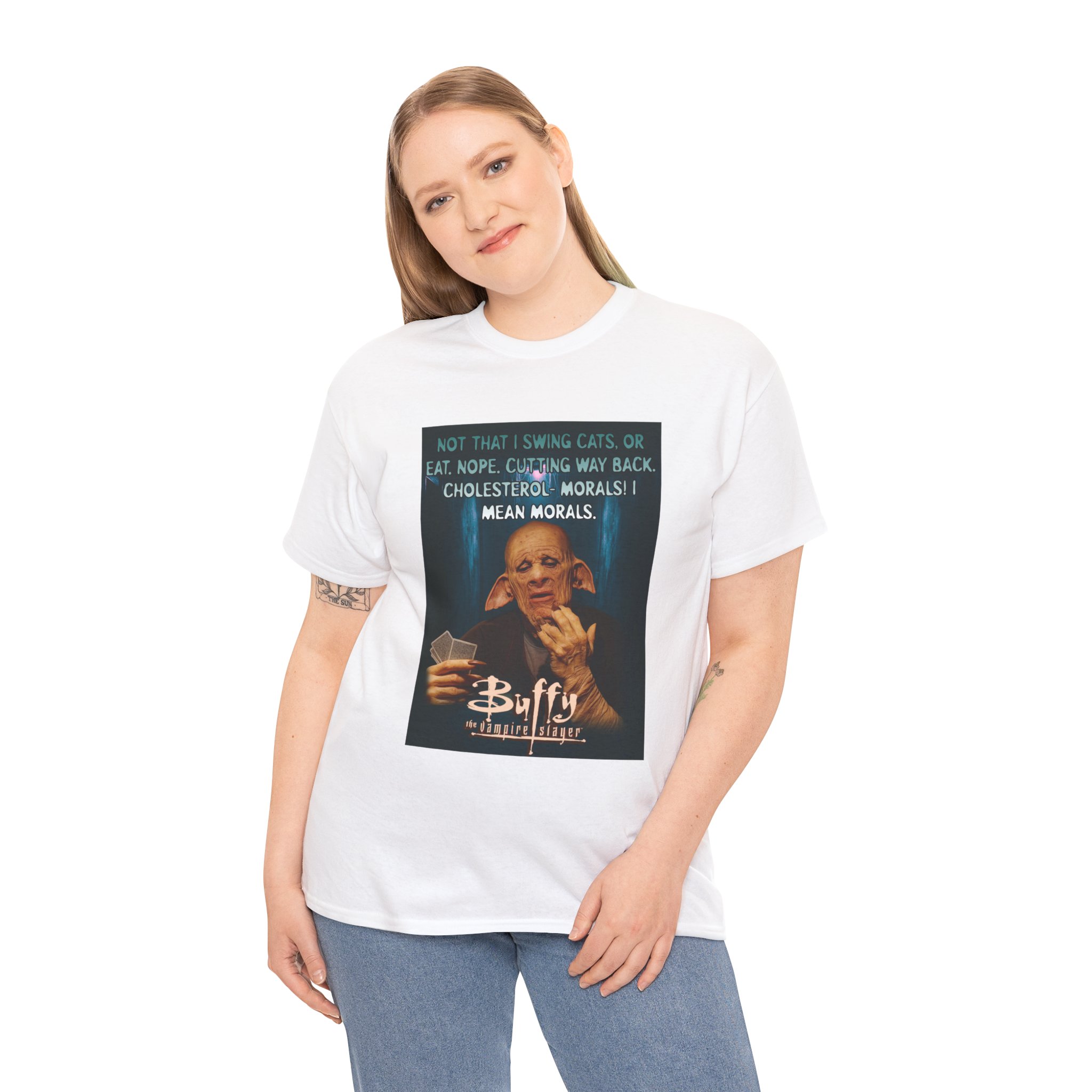 Buffy the Vampire Slayer Clem Quote Graphic Tee - Image 25