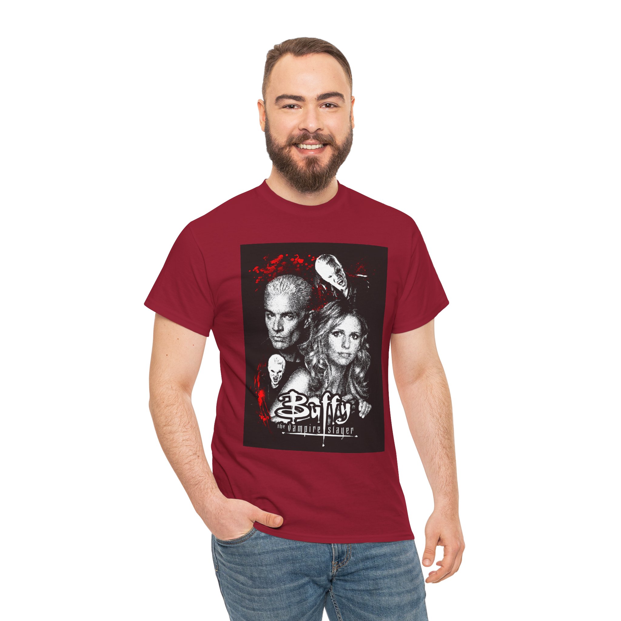 Buffy the Vampire Slayer Tee — Retro Buffy & Spike Graphic T‑Shirt - Image 22