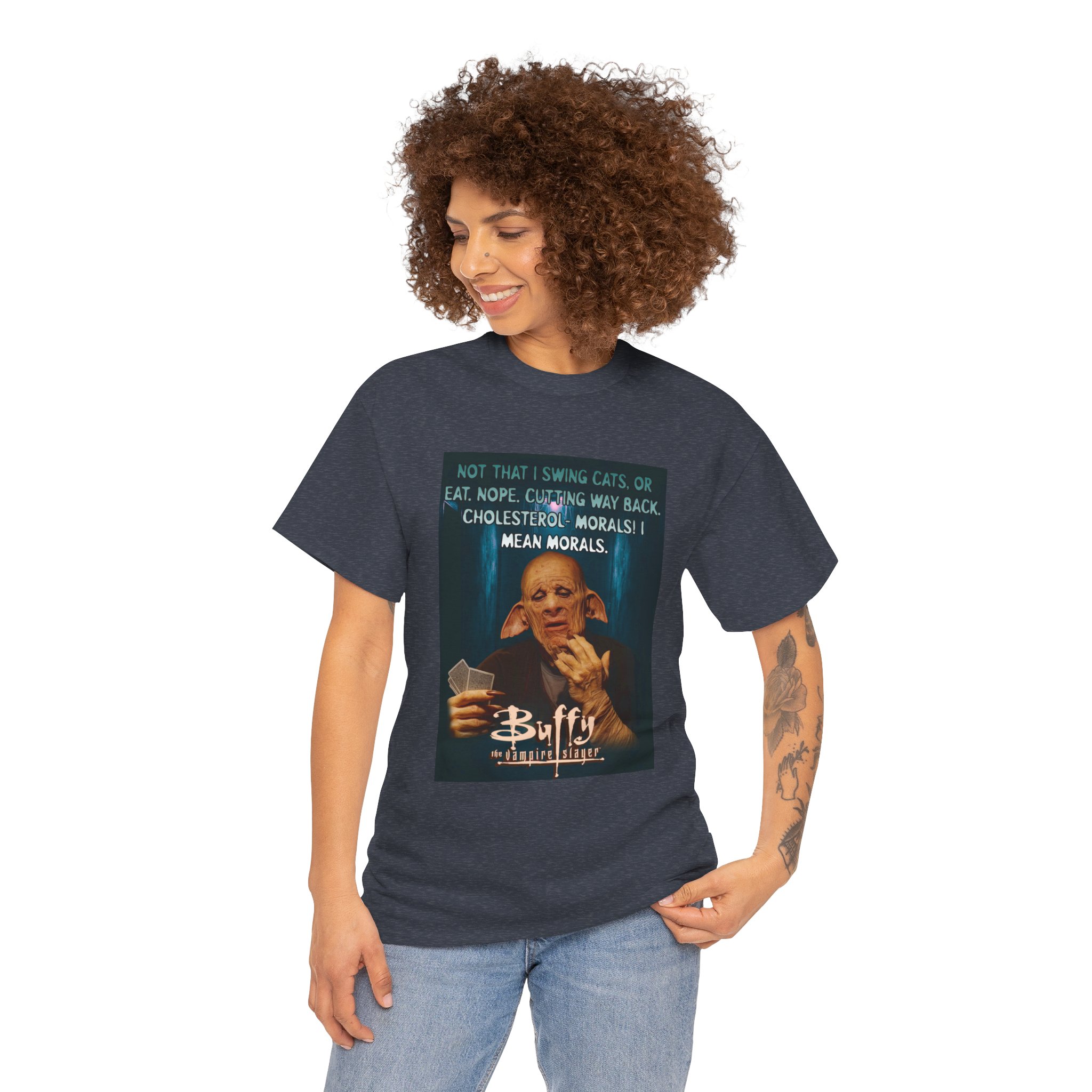 Buffy the Vampire Slayer Clem Quote Graphic Tee - Image 214