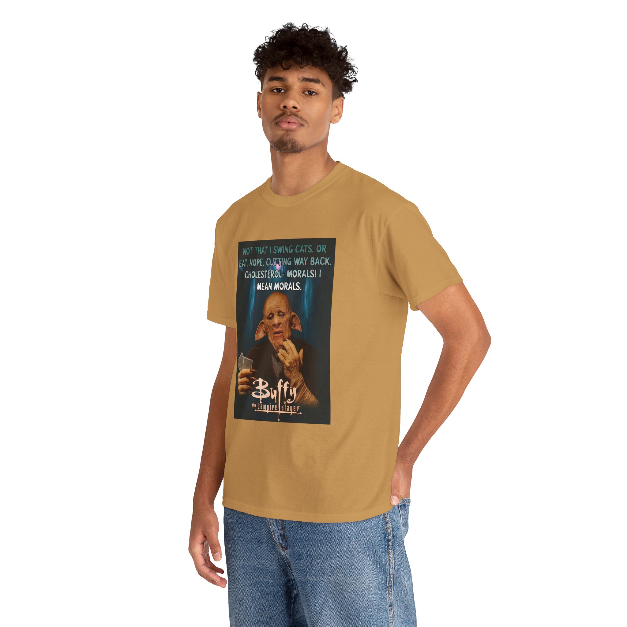 Buffy the Vampire Slayer Clem Quote Graphic Tee - Image 65