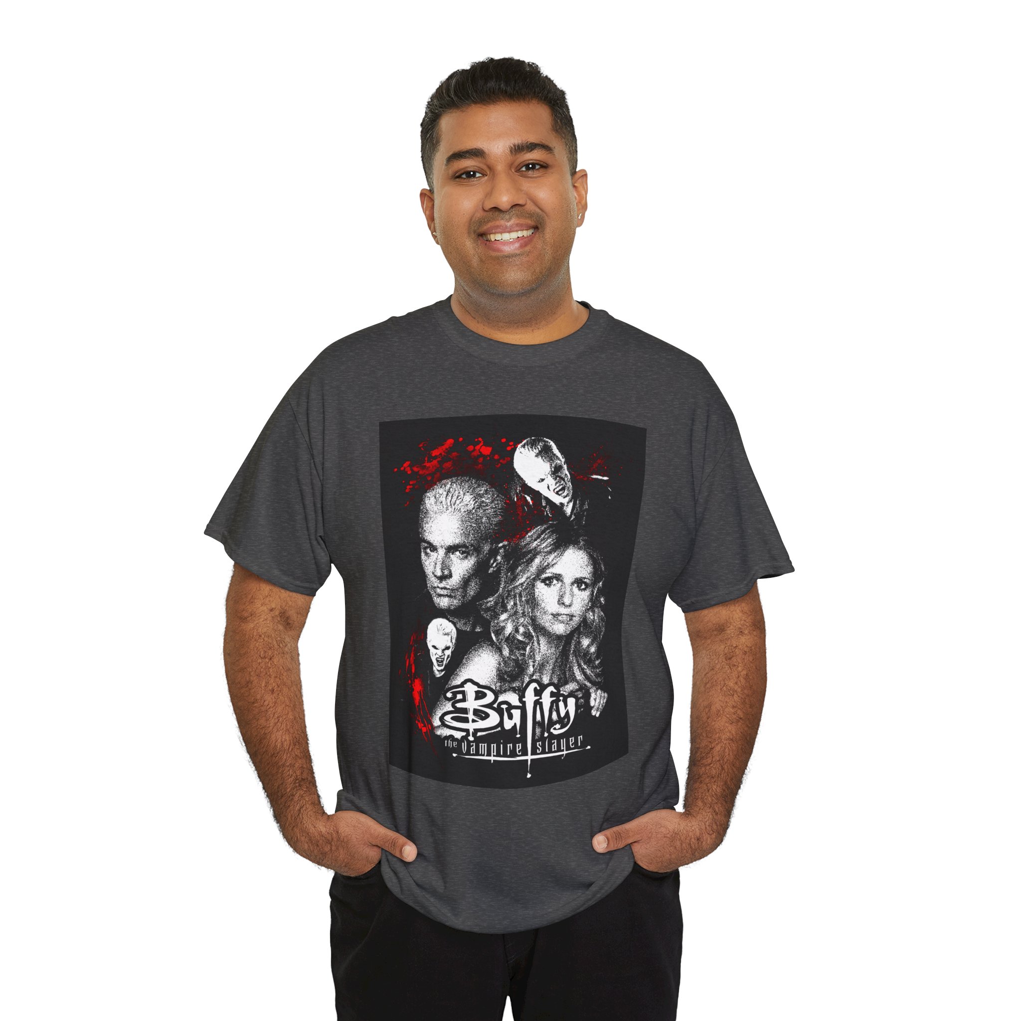 Buffy the Vampire Slayer Tee — Retro Buffy & Spike Graphic T‑Shirt - Image 64