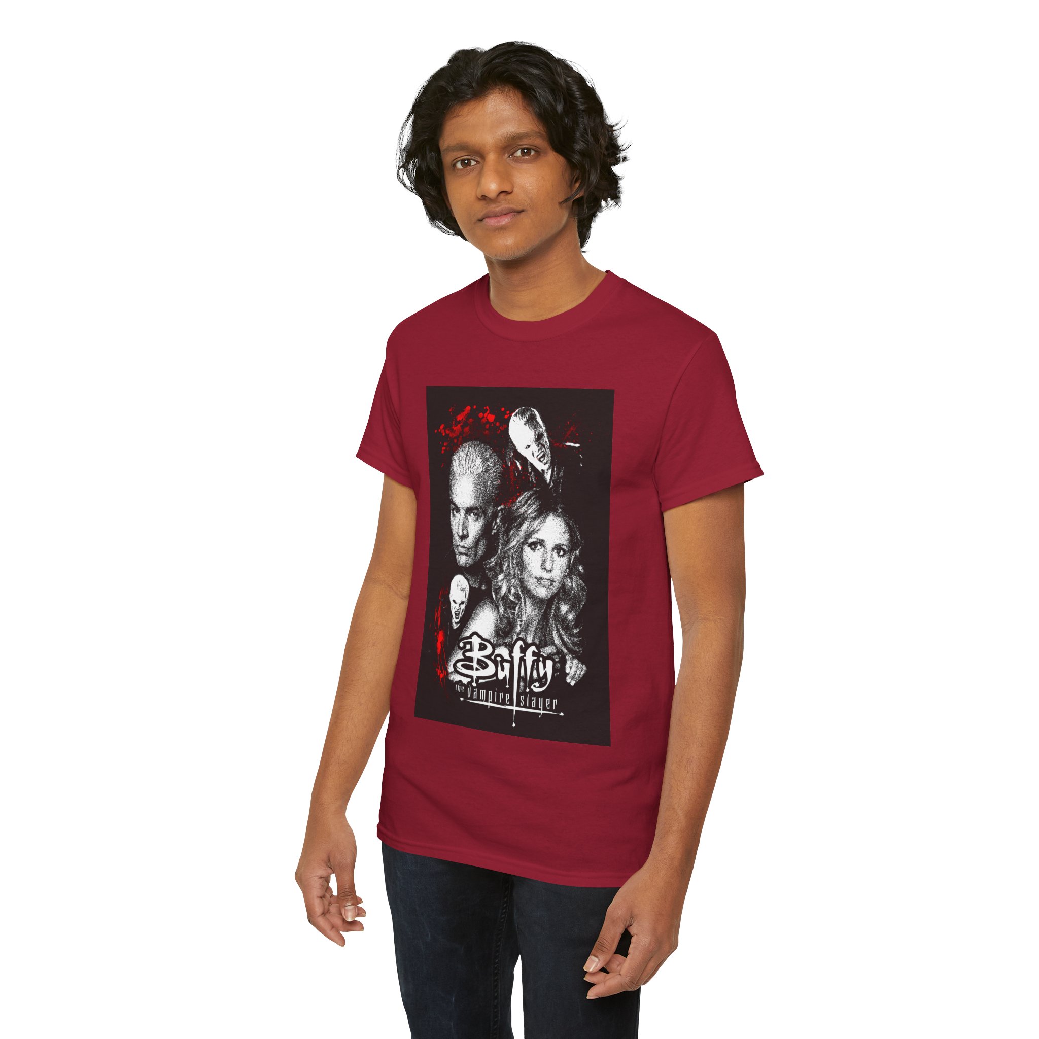 Buffy the Vampire Slayer Tee — Retro Buffy & Spike Graphic T‑Shirt - Image 28