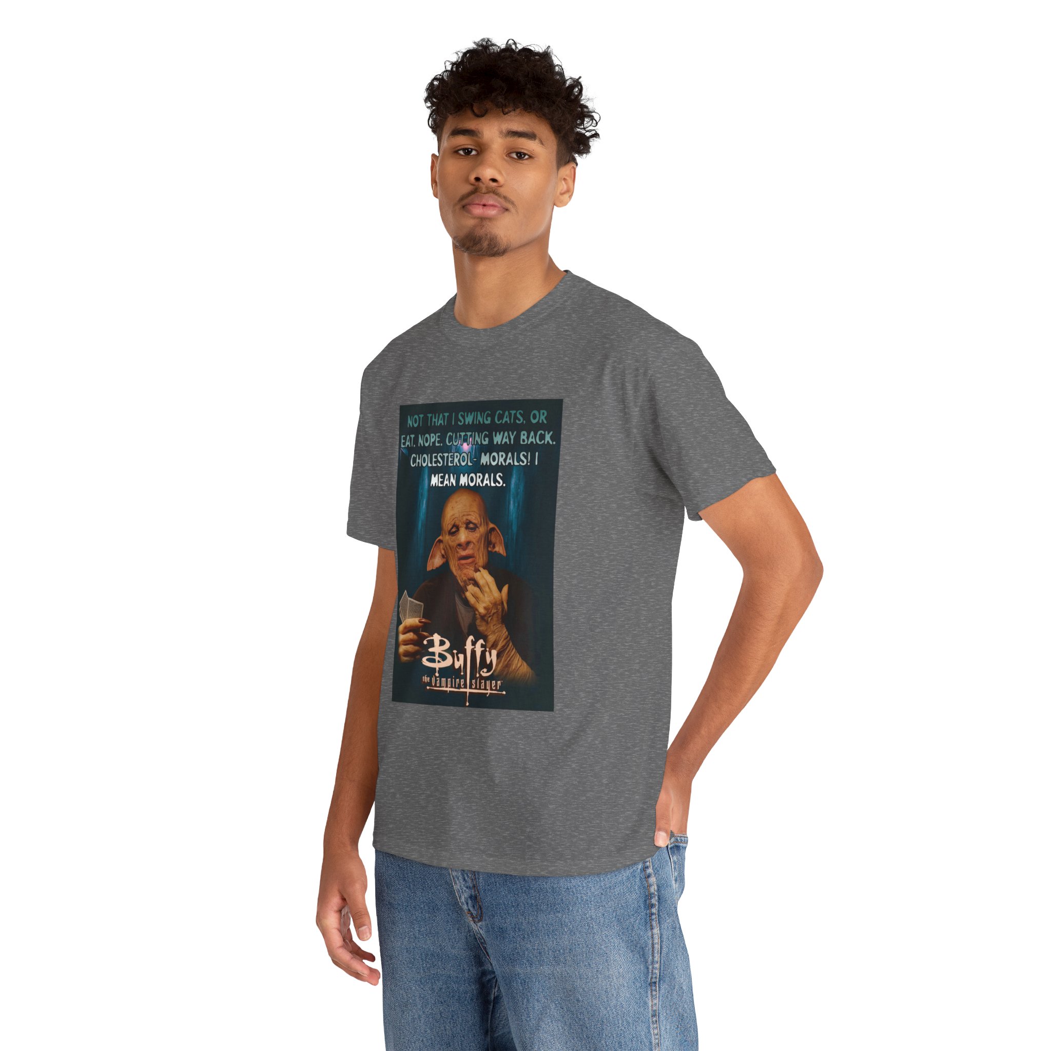 Buffy the Vampire Slayer Clem Quote Graphic Tee - Image 179