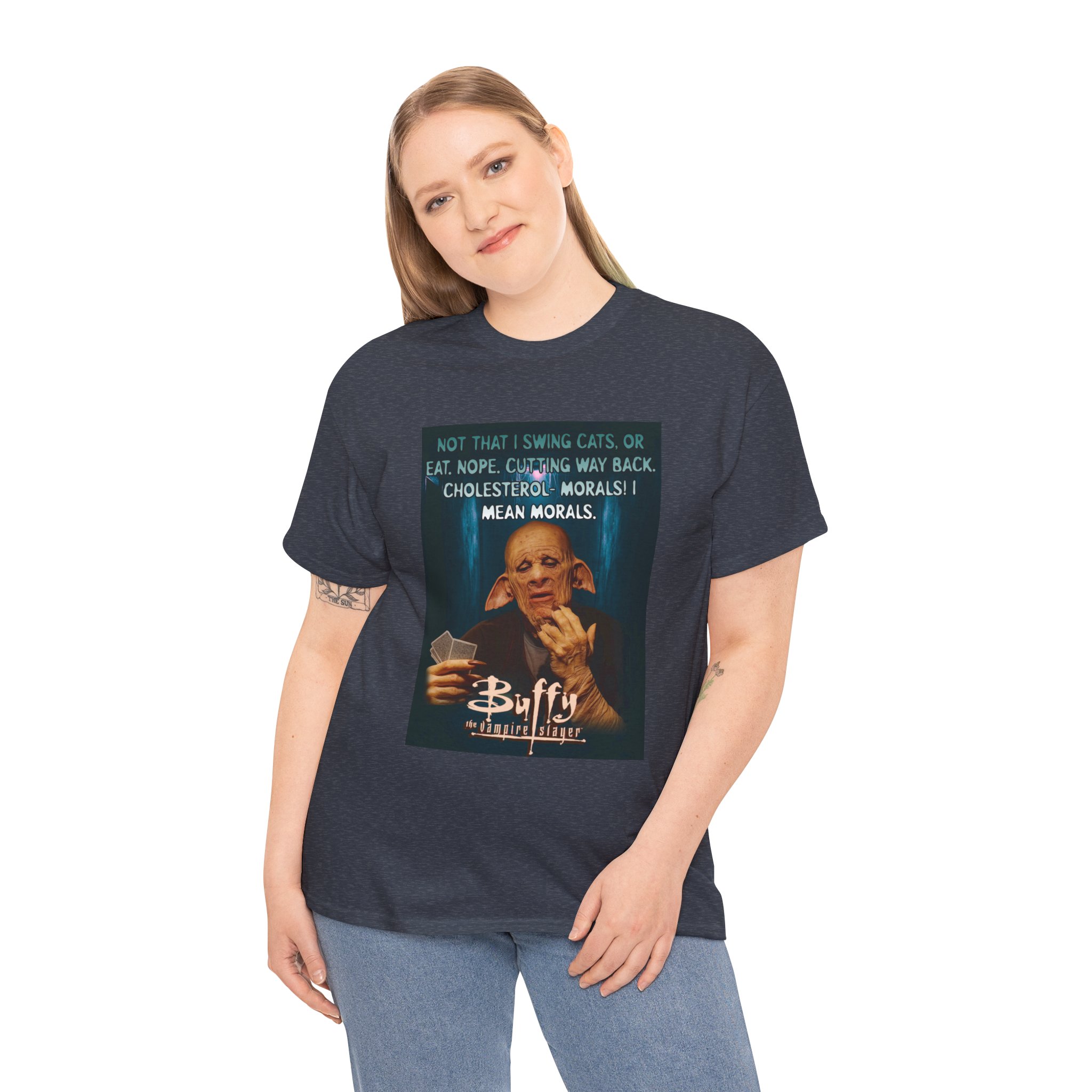 Buffy the Vampire Slayer Clem Quote Graphic Tee - Image 215
