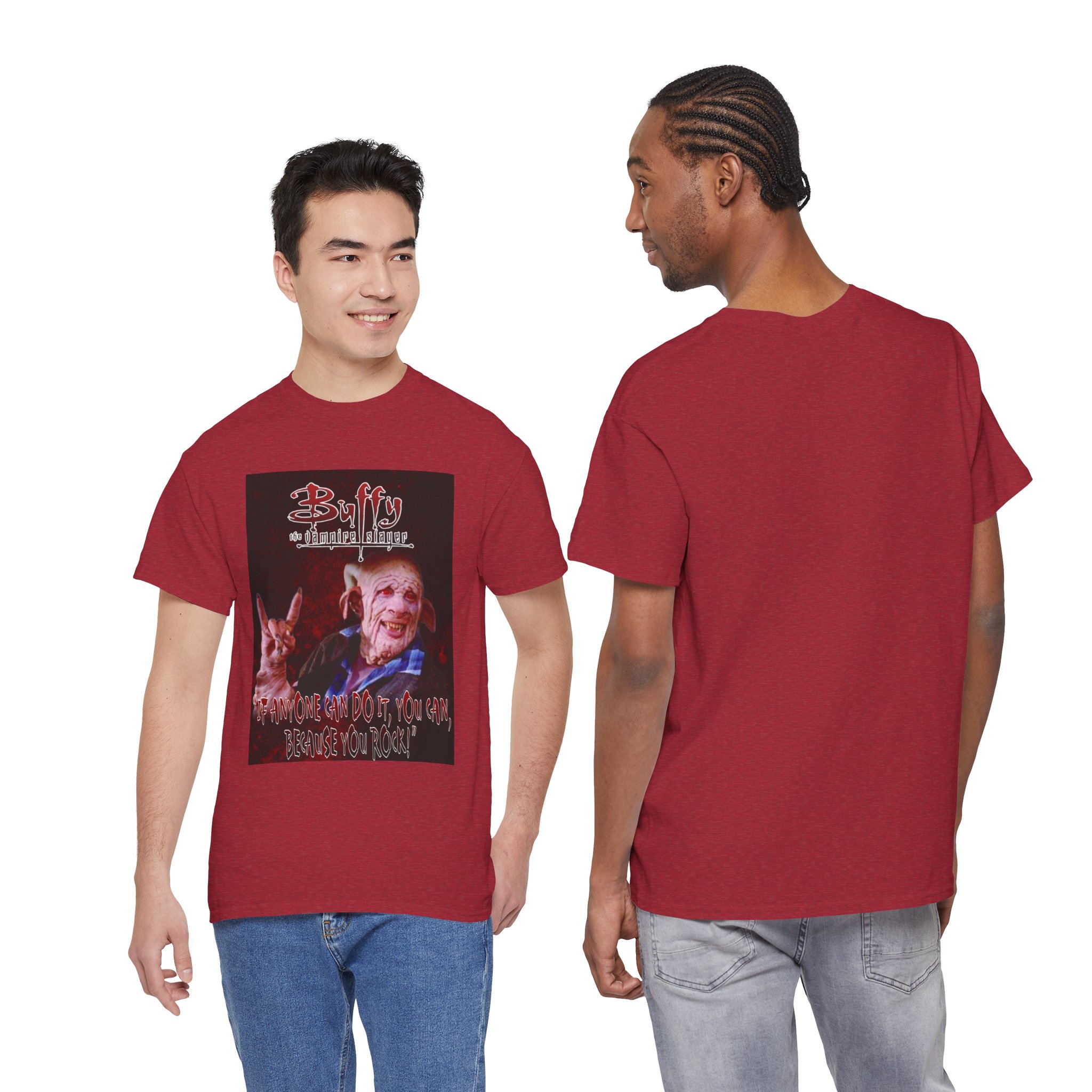 Buffy The Vampire Slayer Graphic Tee — Clem You Rock T-Shirt - Image 150