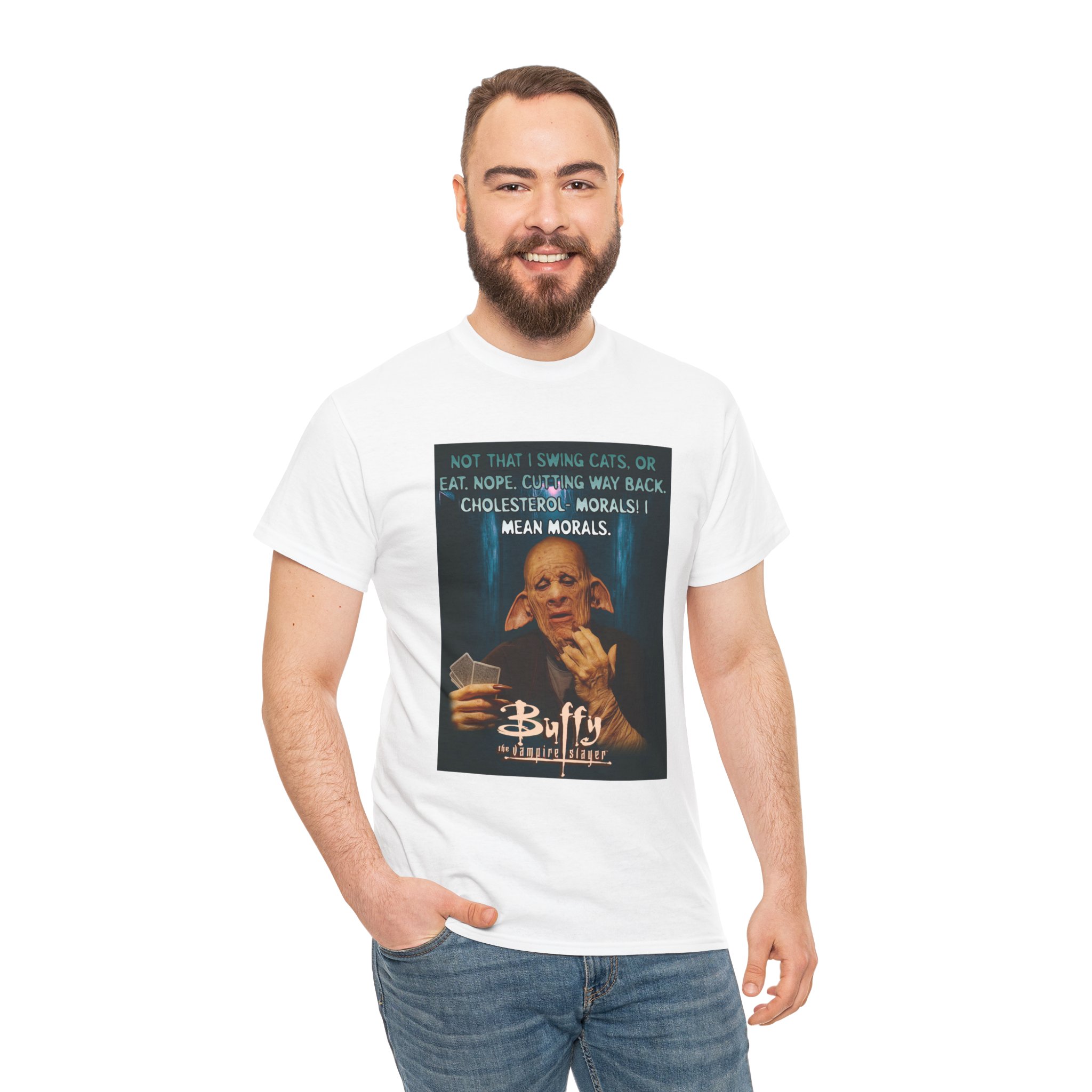 Buffy the Vampire Slayer Clem Quote Graphic Tee - Image 26