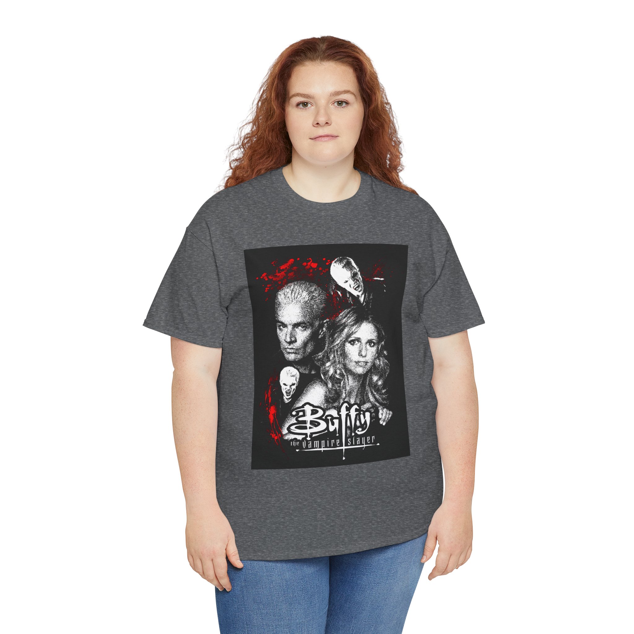Buffy the Vampire Slayer Tee — Retro Buffy & Spike Graphic T‑Shirt - Image 43