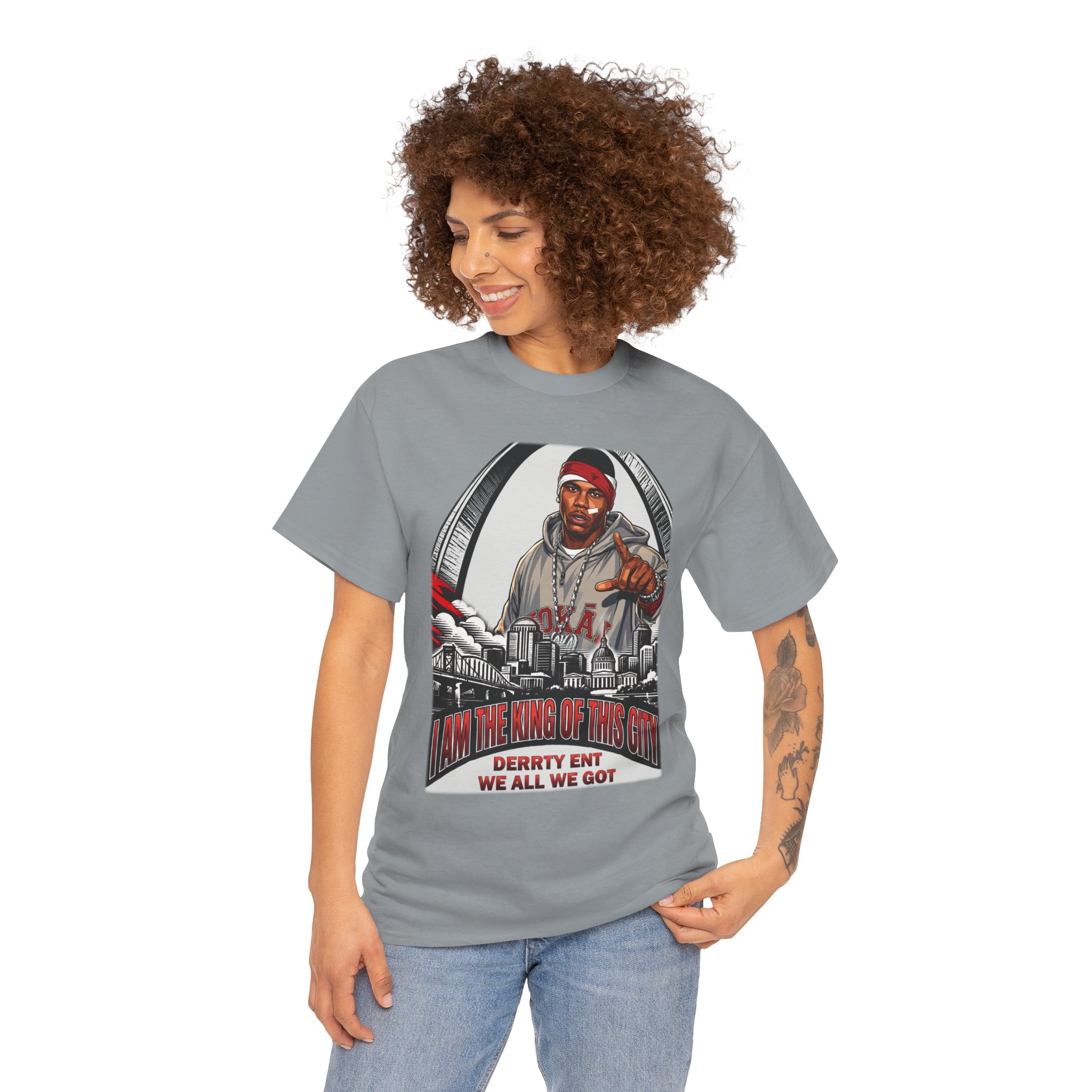 Nelly I Am The King Of This City Tee - Image 101